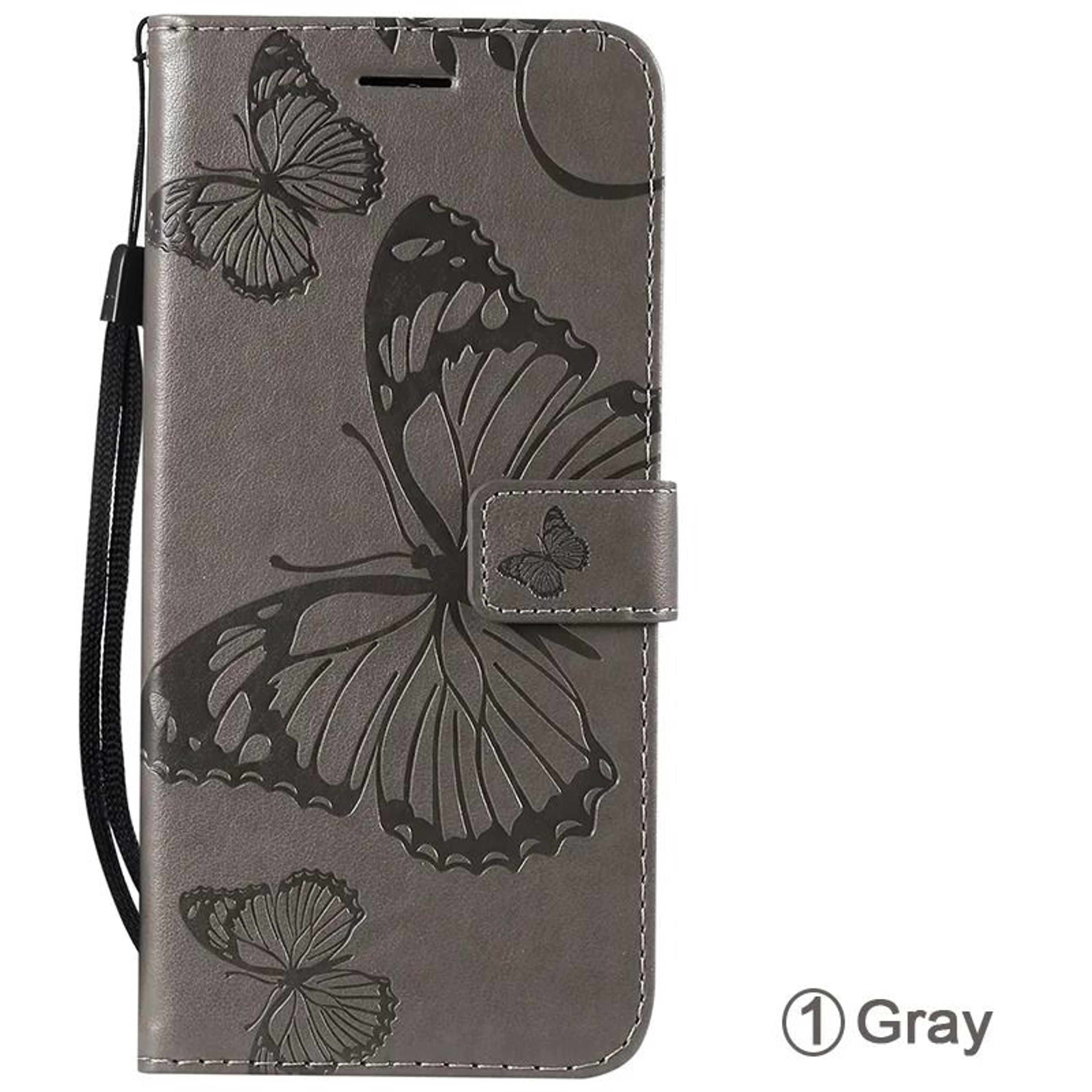 Leather Flip Wallet Phone Case With Card Holder 17