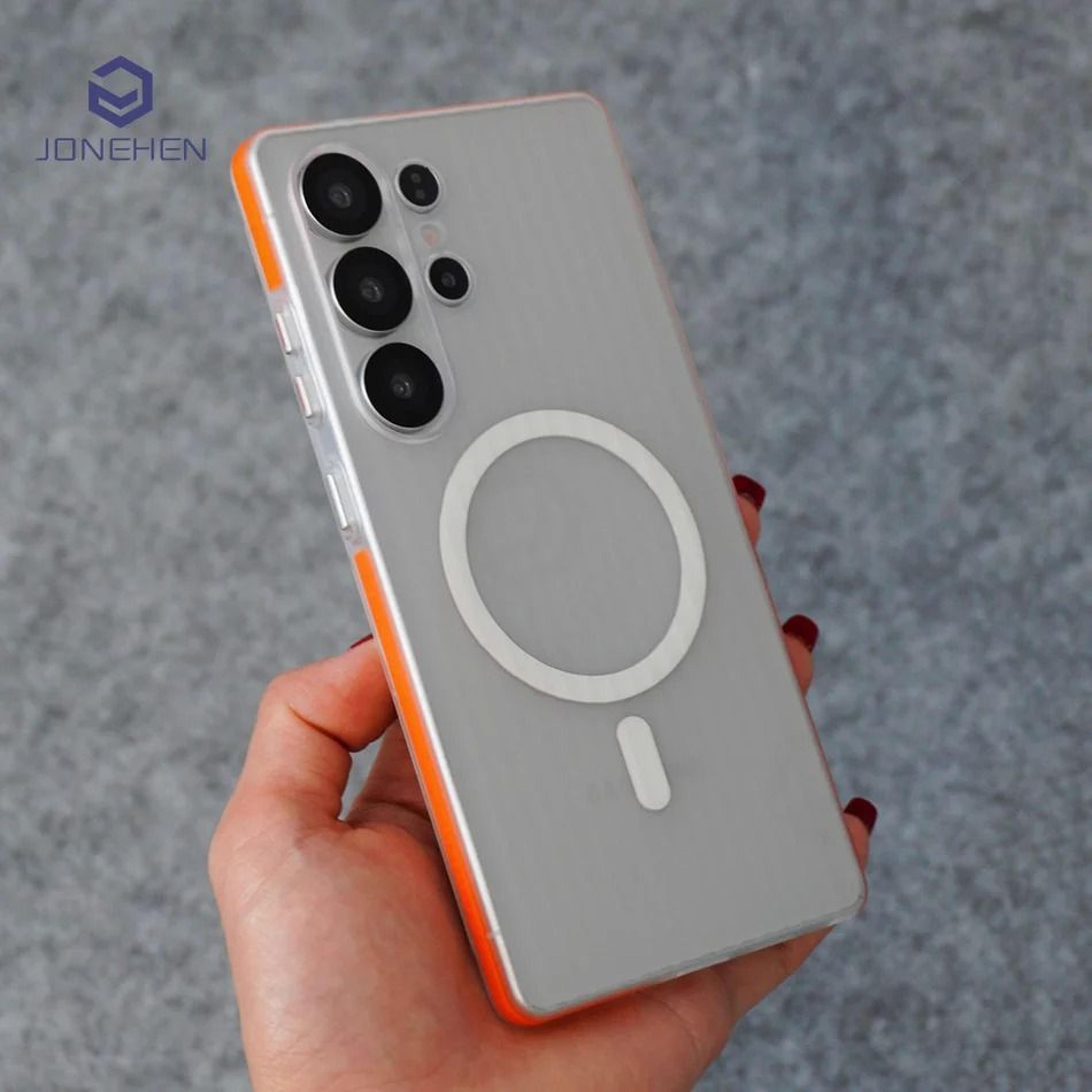 Matte Clear Hard Phone Case With 3D NonSlip Pattern 1