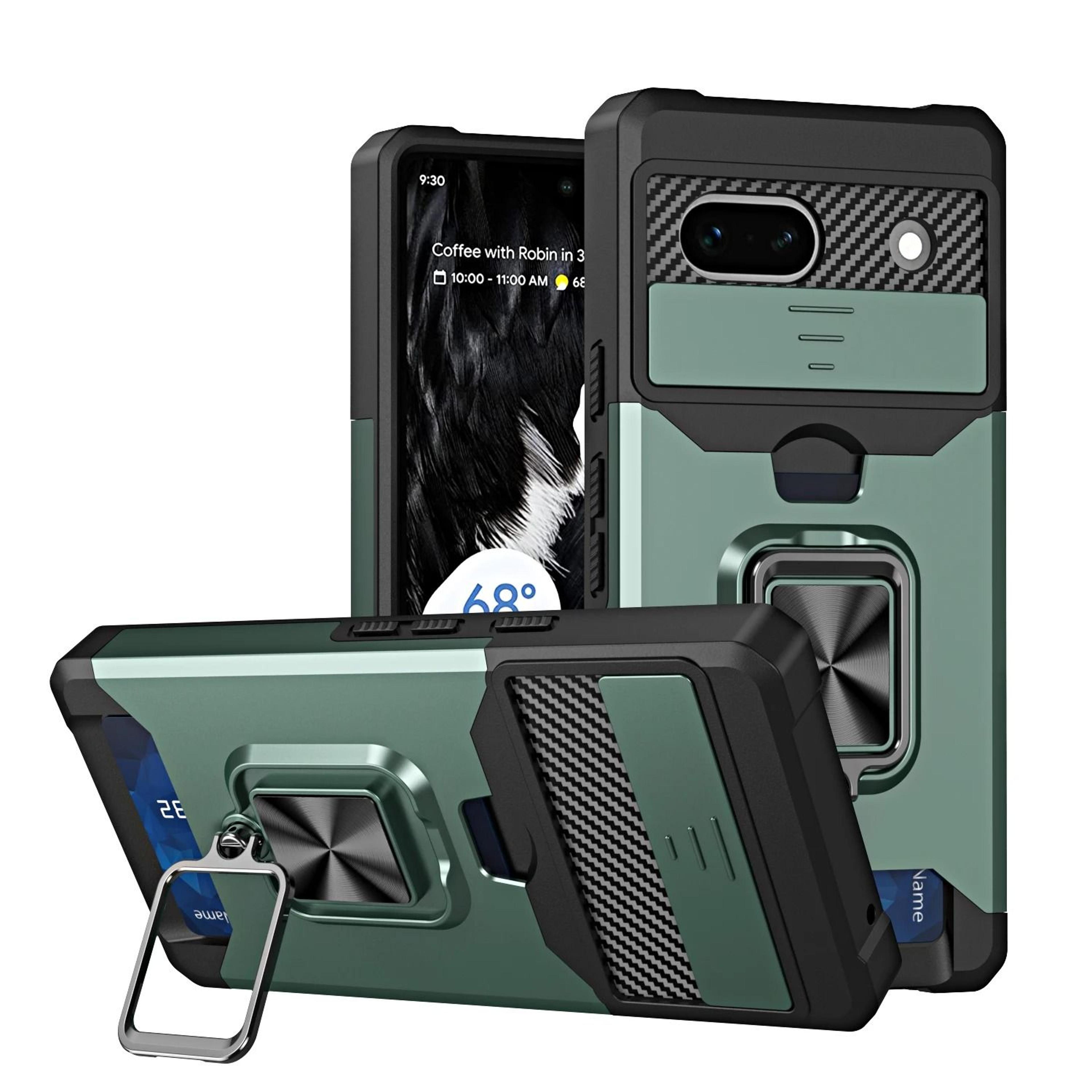 Wallet Phone Case With Card Slot And Kickstand For Google Pixel 9