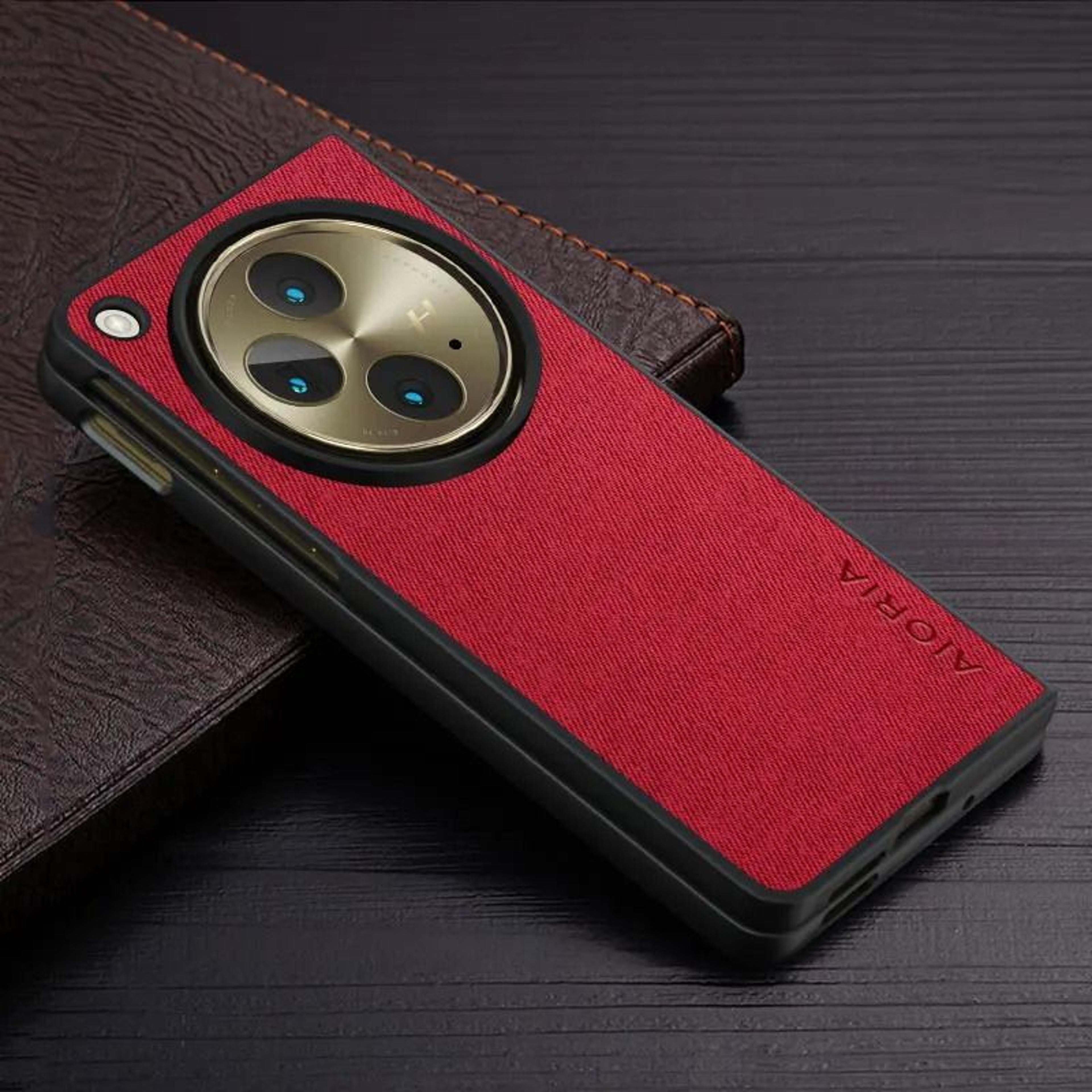Textile Leather Soft Phone Case For Foldable Phones 4