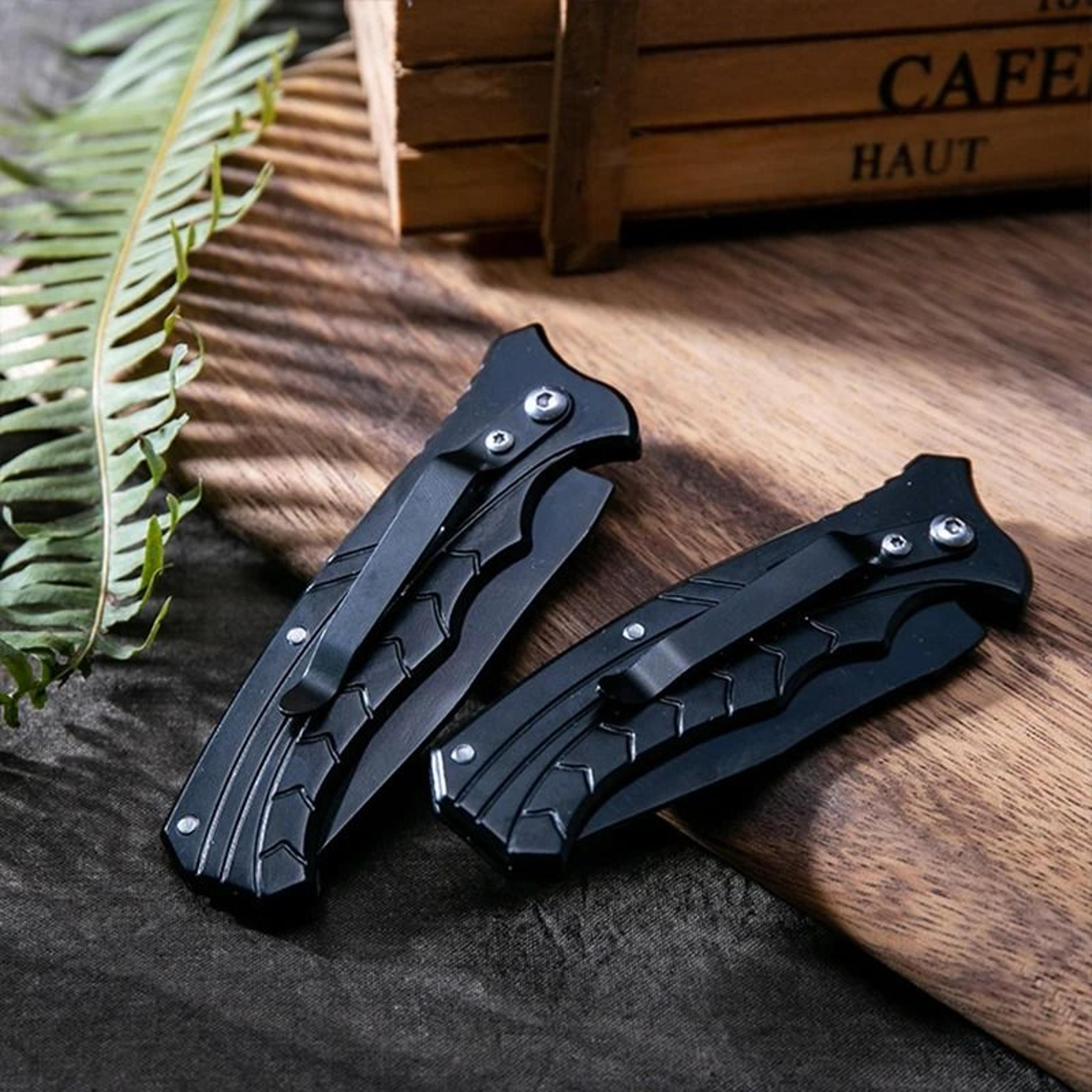 Stainless Steel Folding Knife With PP Handle 1