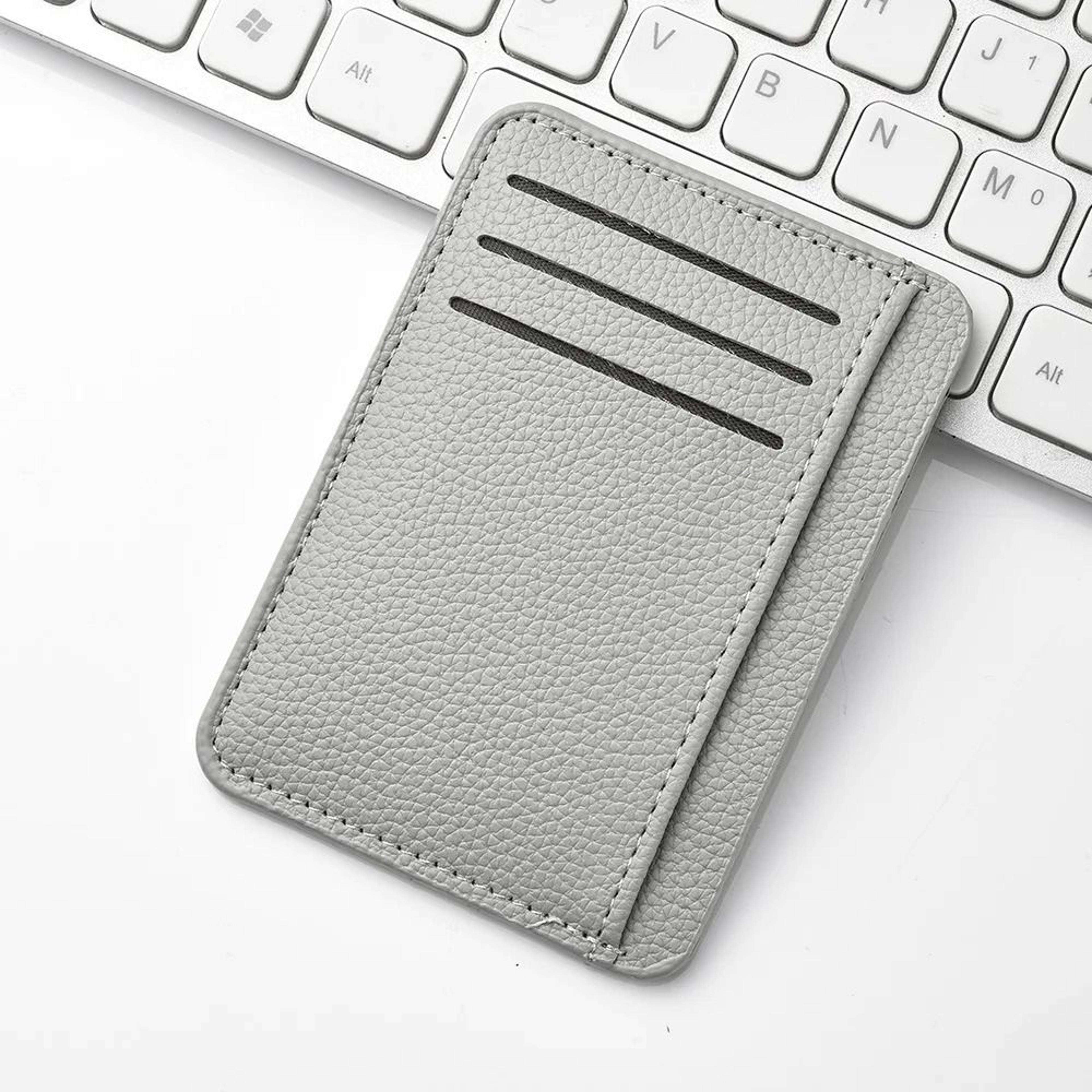 Ultra Thin Soft PU Leather Mini Credit Card Wallet  Slim Pocket Card Holder 4