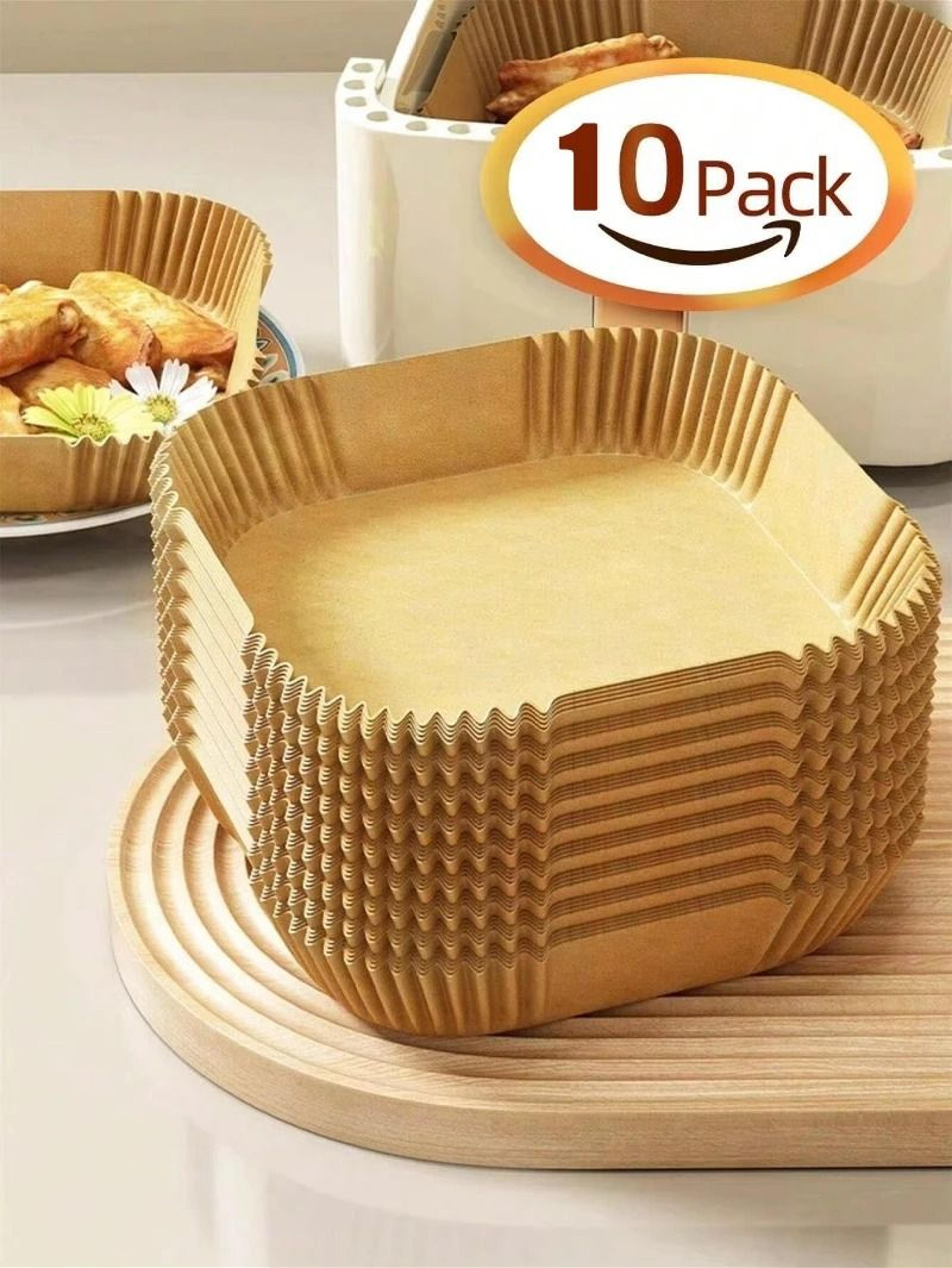 Square Air Fryer Disposable Paper Liners 12
