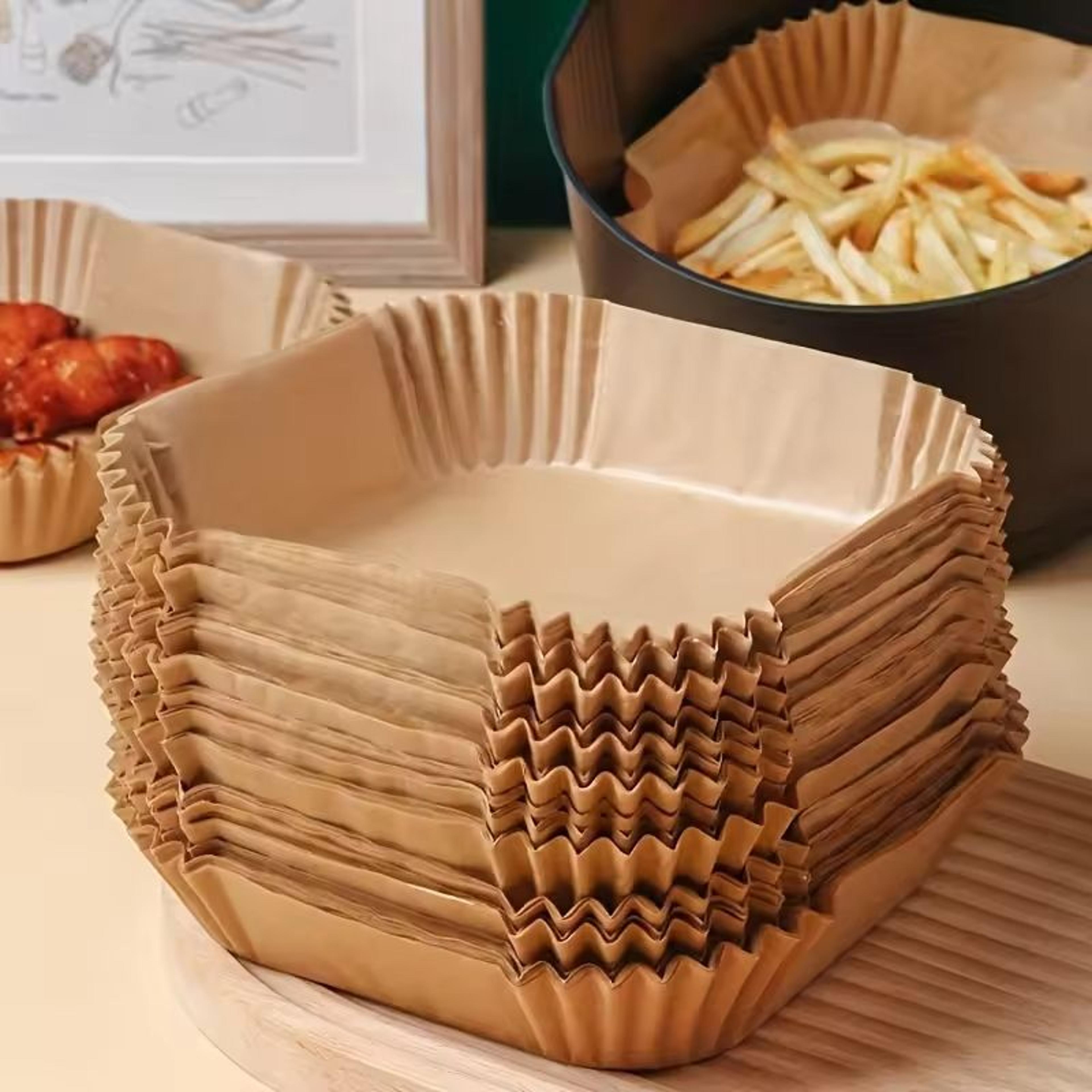 Square Air Fryer Disposable Paper Liners 2