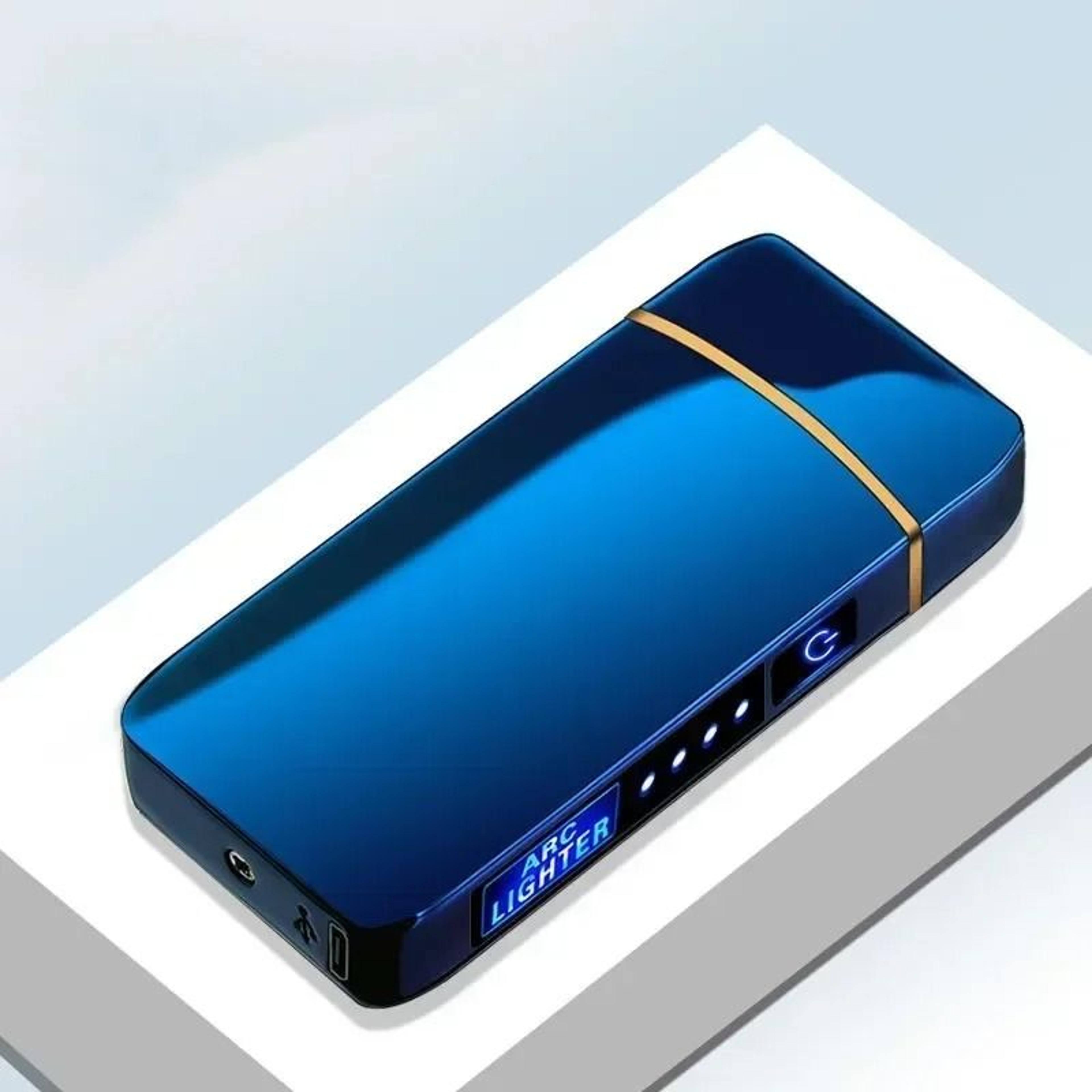 Windproof USB Rechargeable Double Arc Plasma Lighter 0