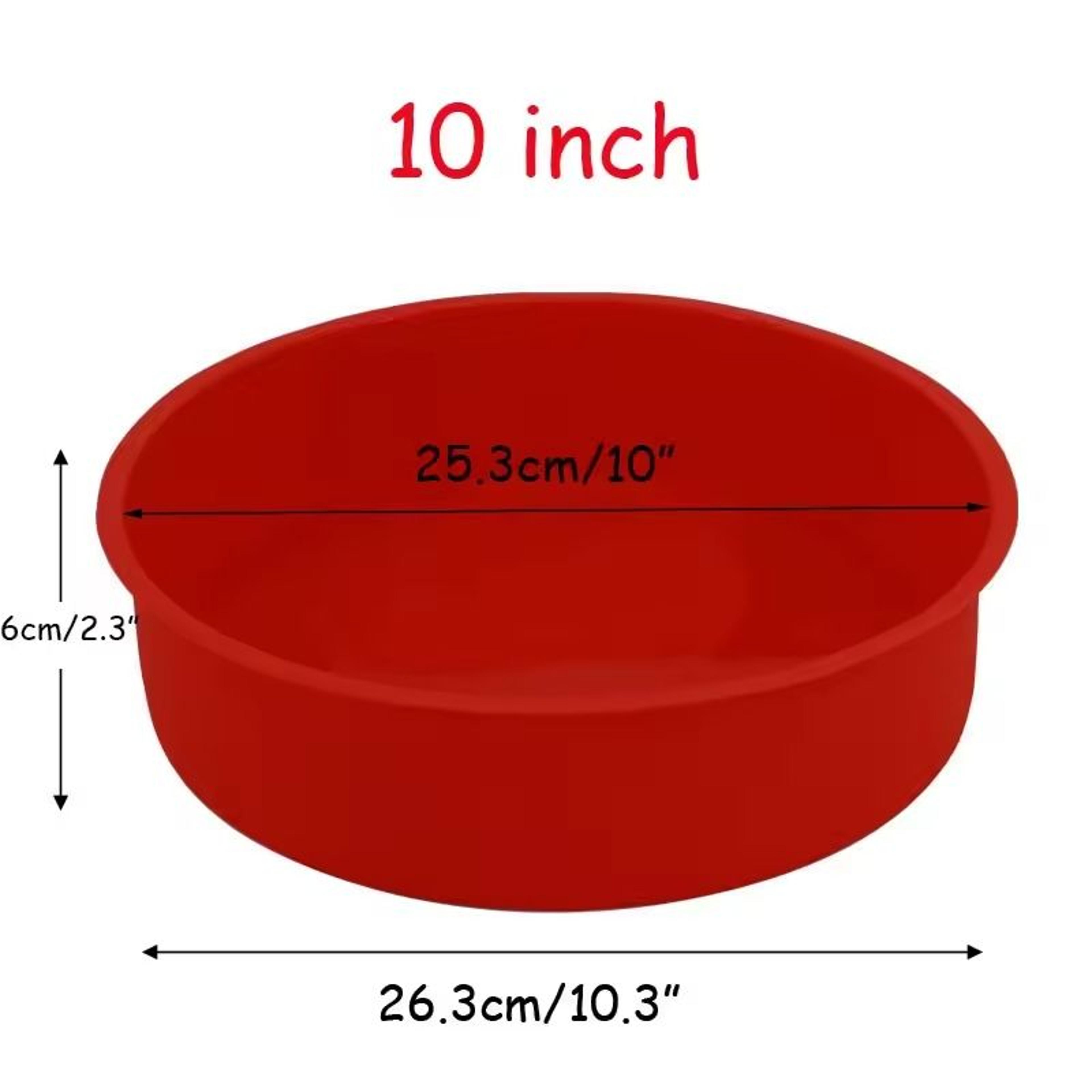 Round Silicone Cake Mold Baking Pan 8