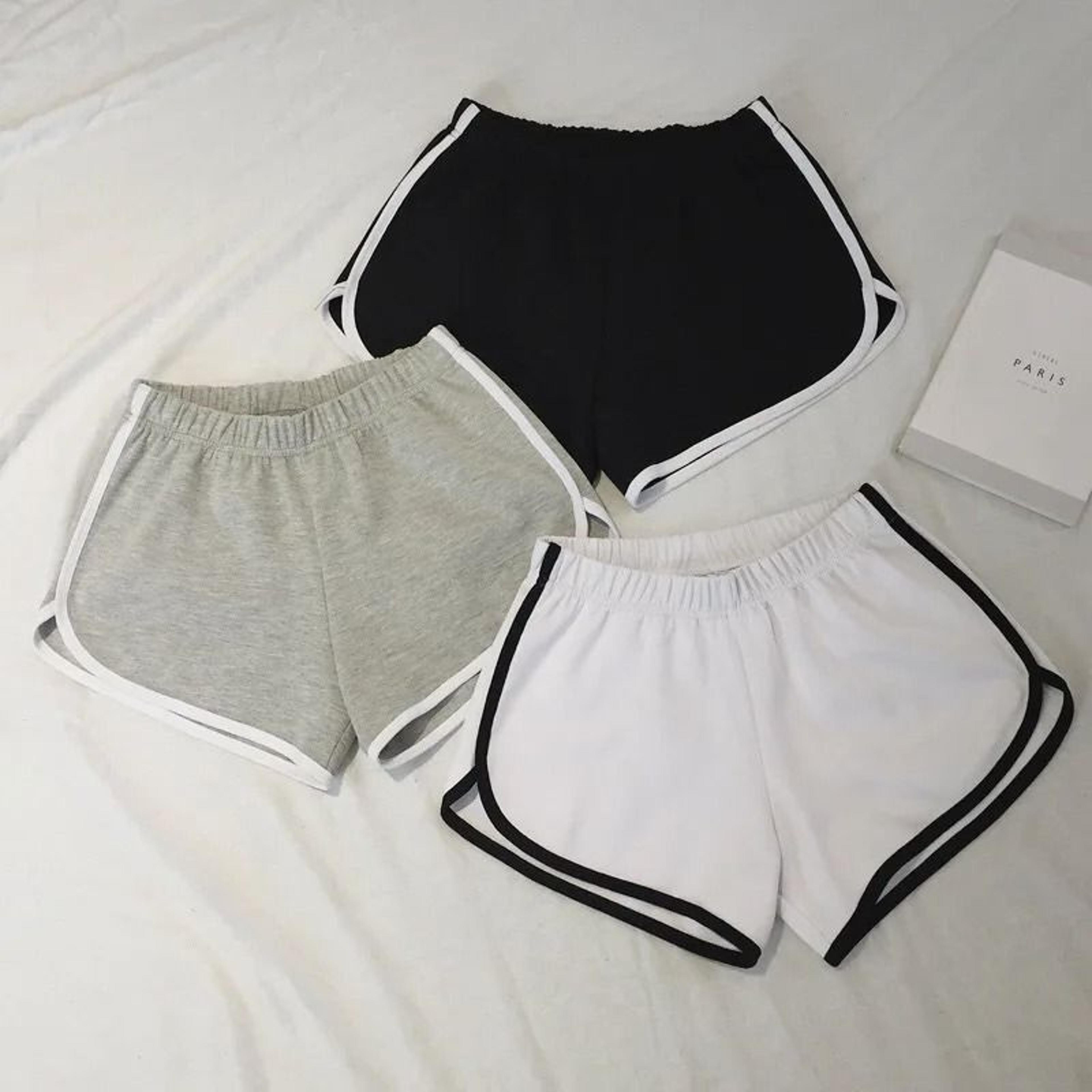 Womens Elastic High Waist Quick Dry Running Shorts 5