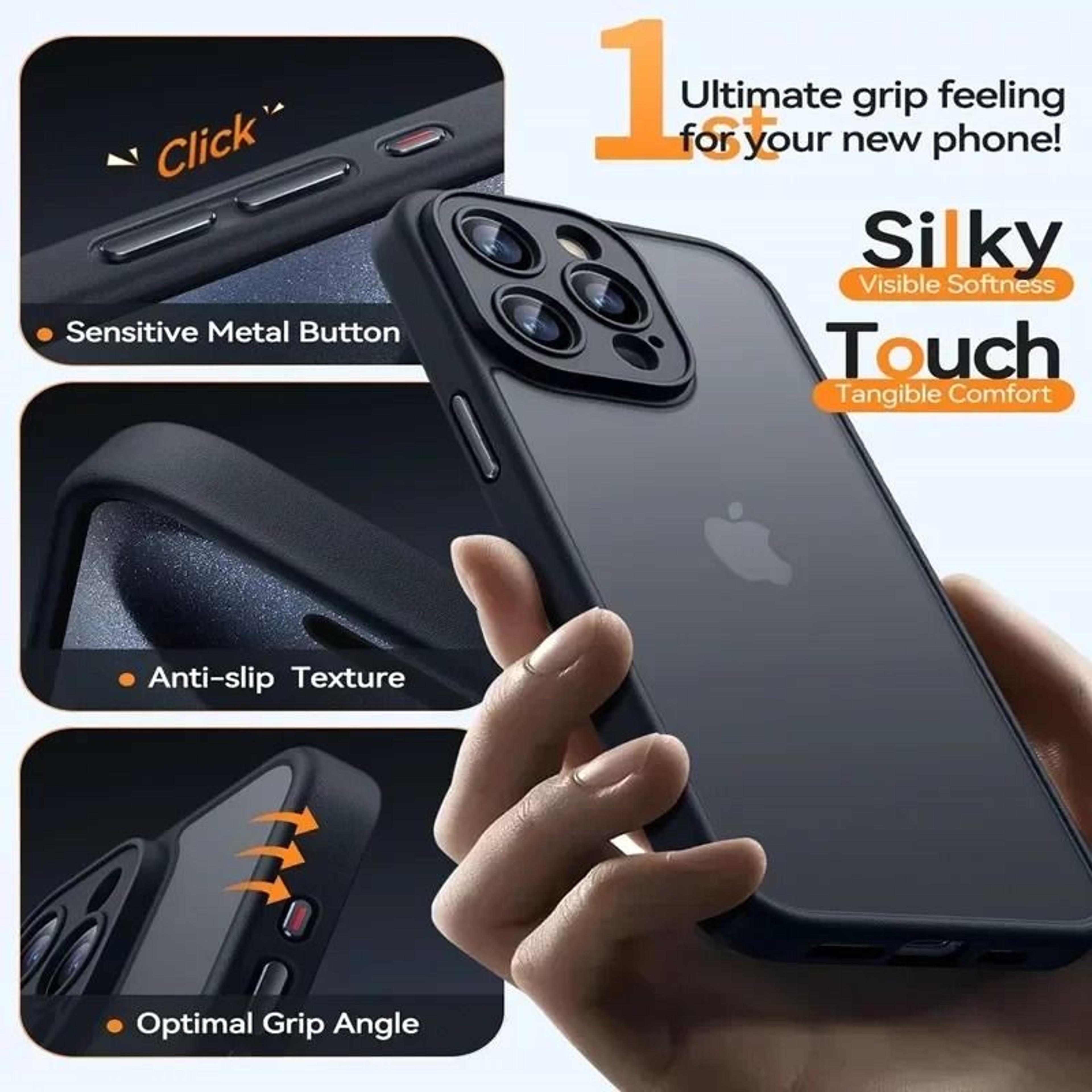 Matte Soft Silicone Shockproof Phone Case For IPhone 4