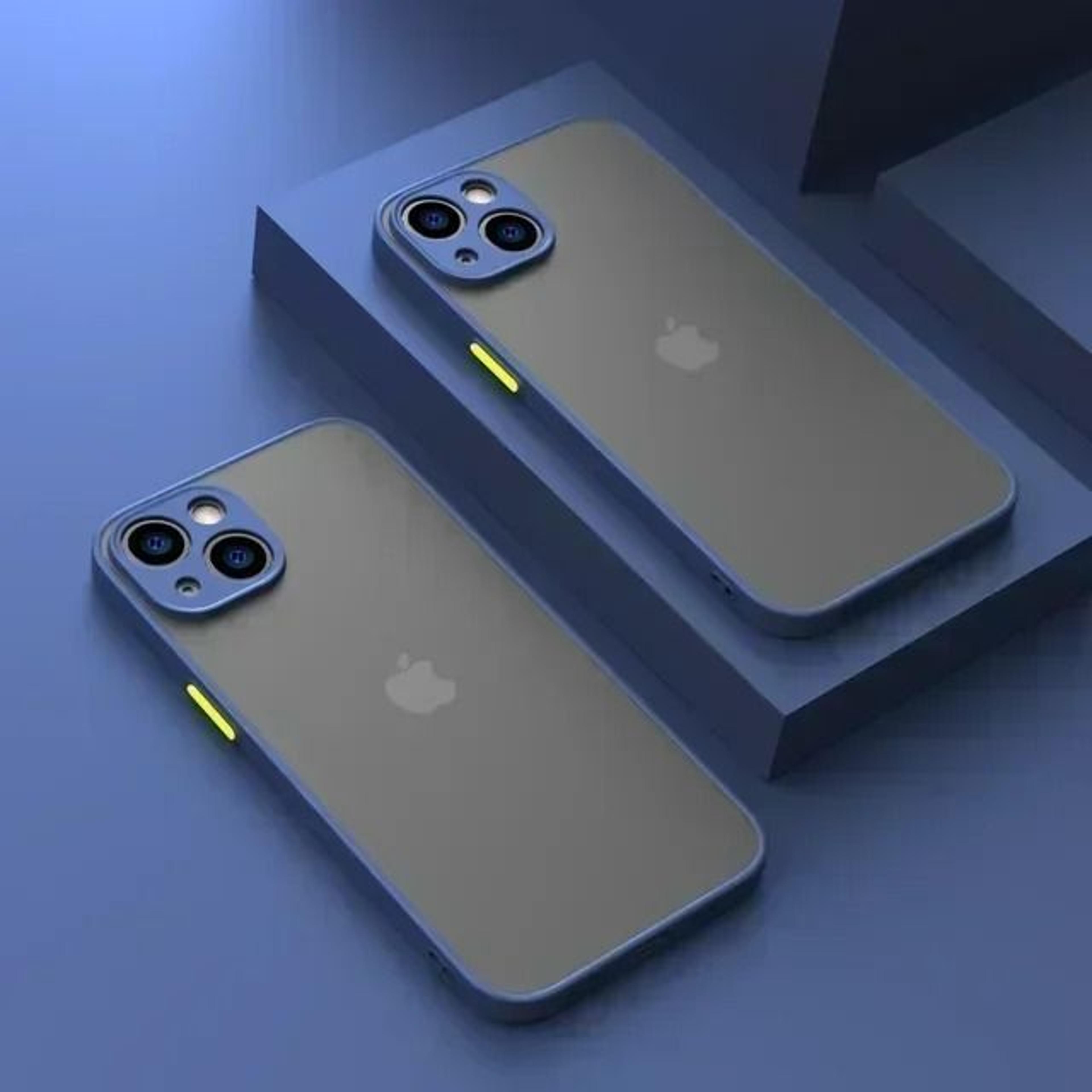 Matte Soft Silicone Shockproof Phone Case For IPhone 9