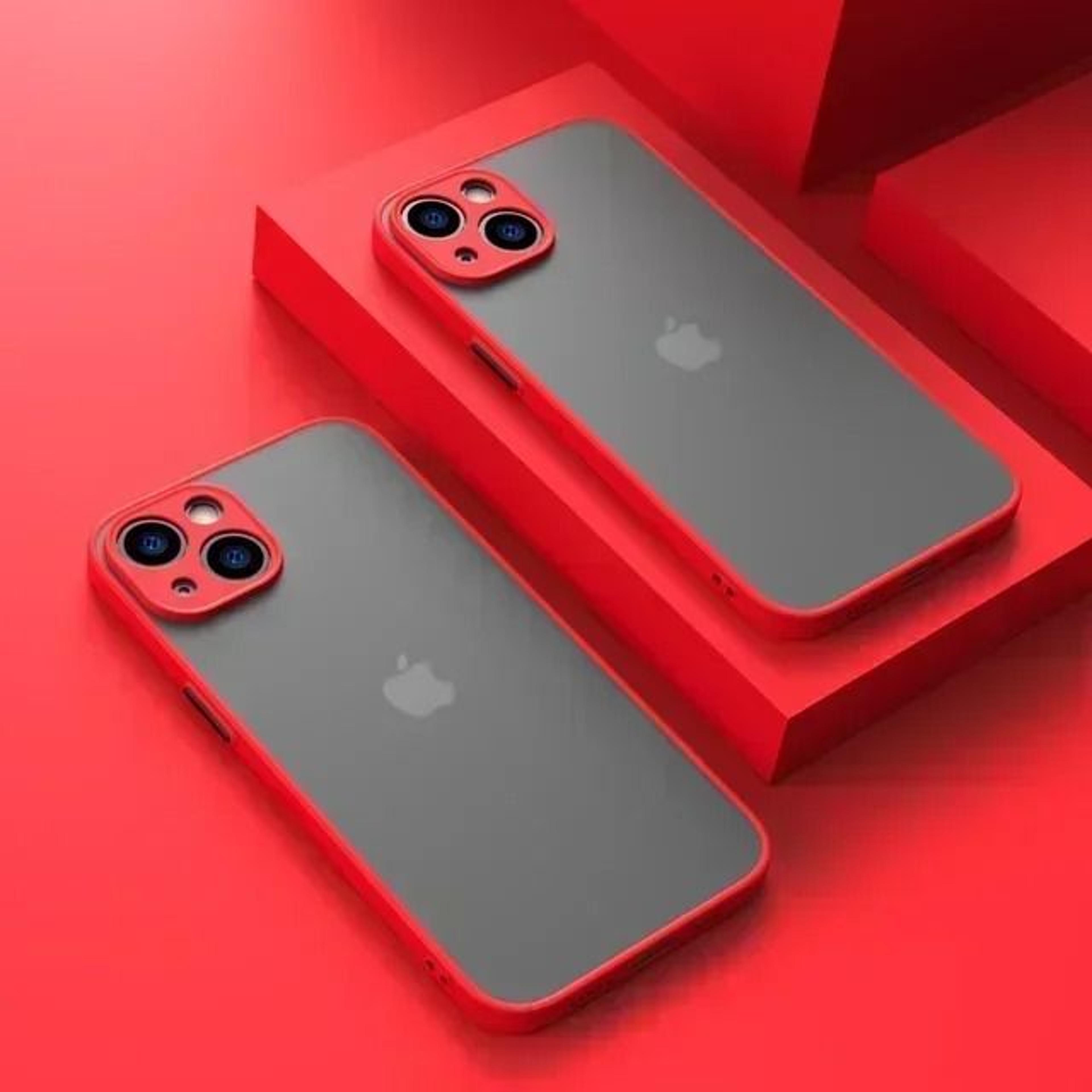 Matte Soft Silicone Shockproof Phone Case For IPhone 7