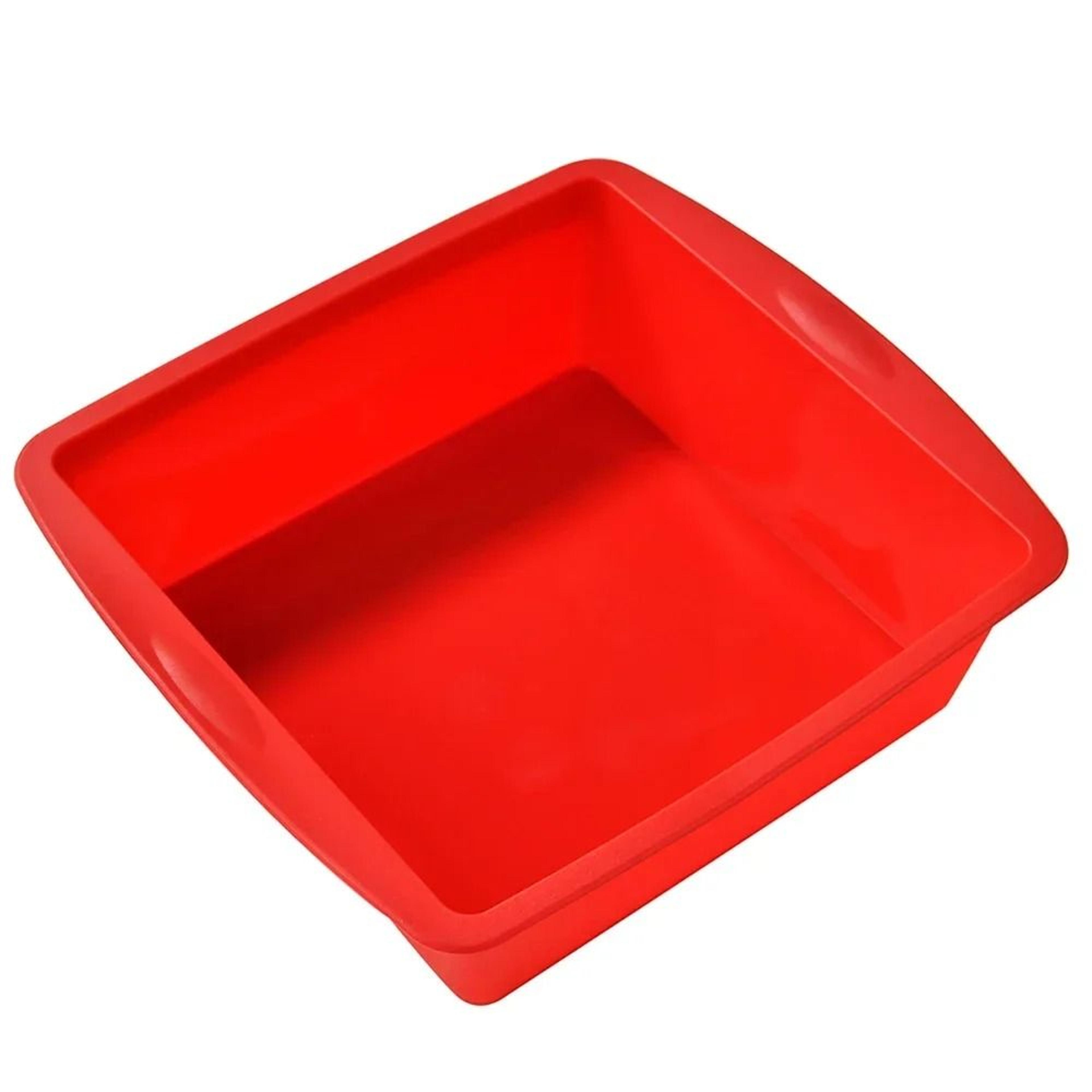 Silicone Square Cake Pan With NonSlip Handles 7