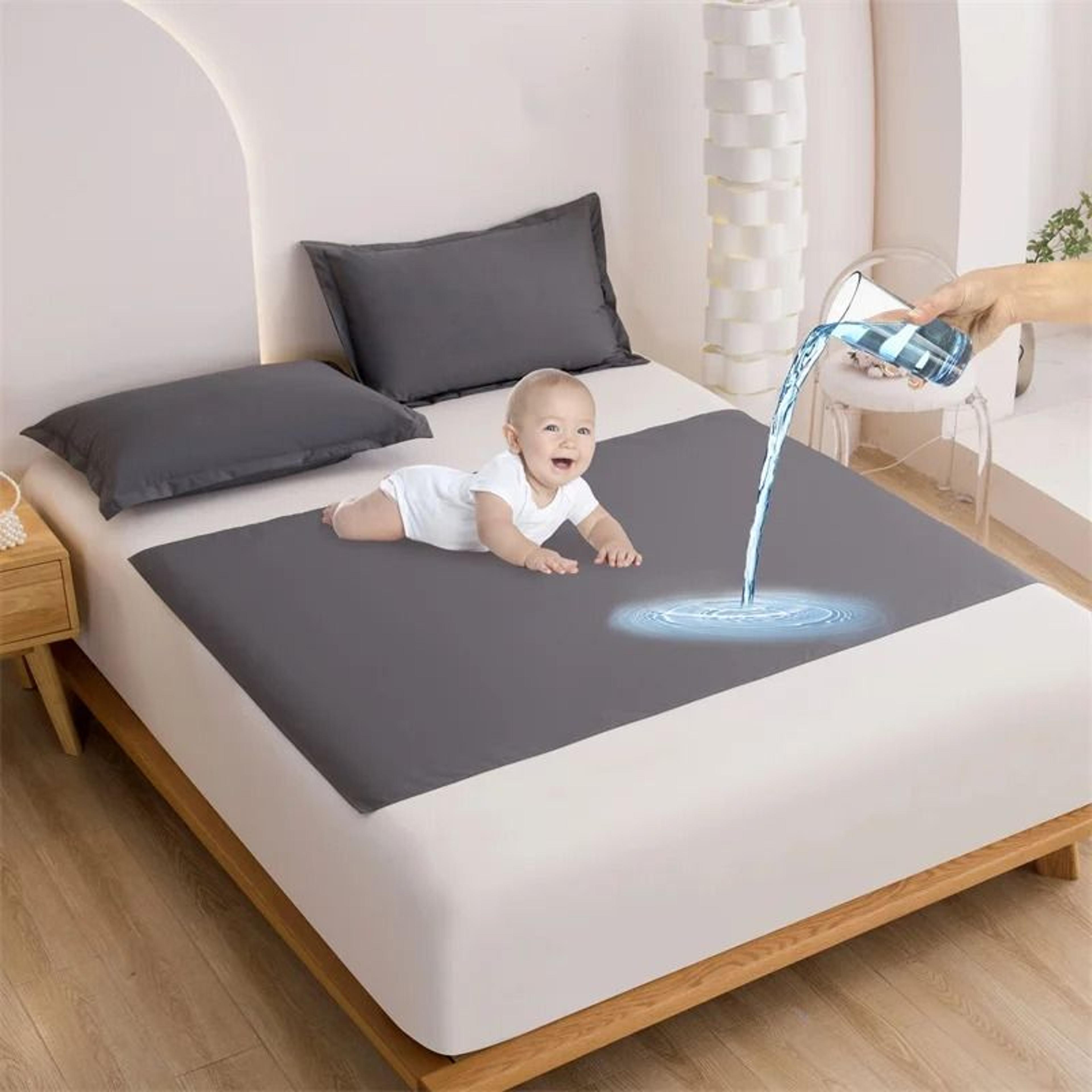 Waterproof TPU Bed Sheet Pad For Mattress Protection For Babies Adults And Spa Use 0
