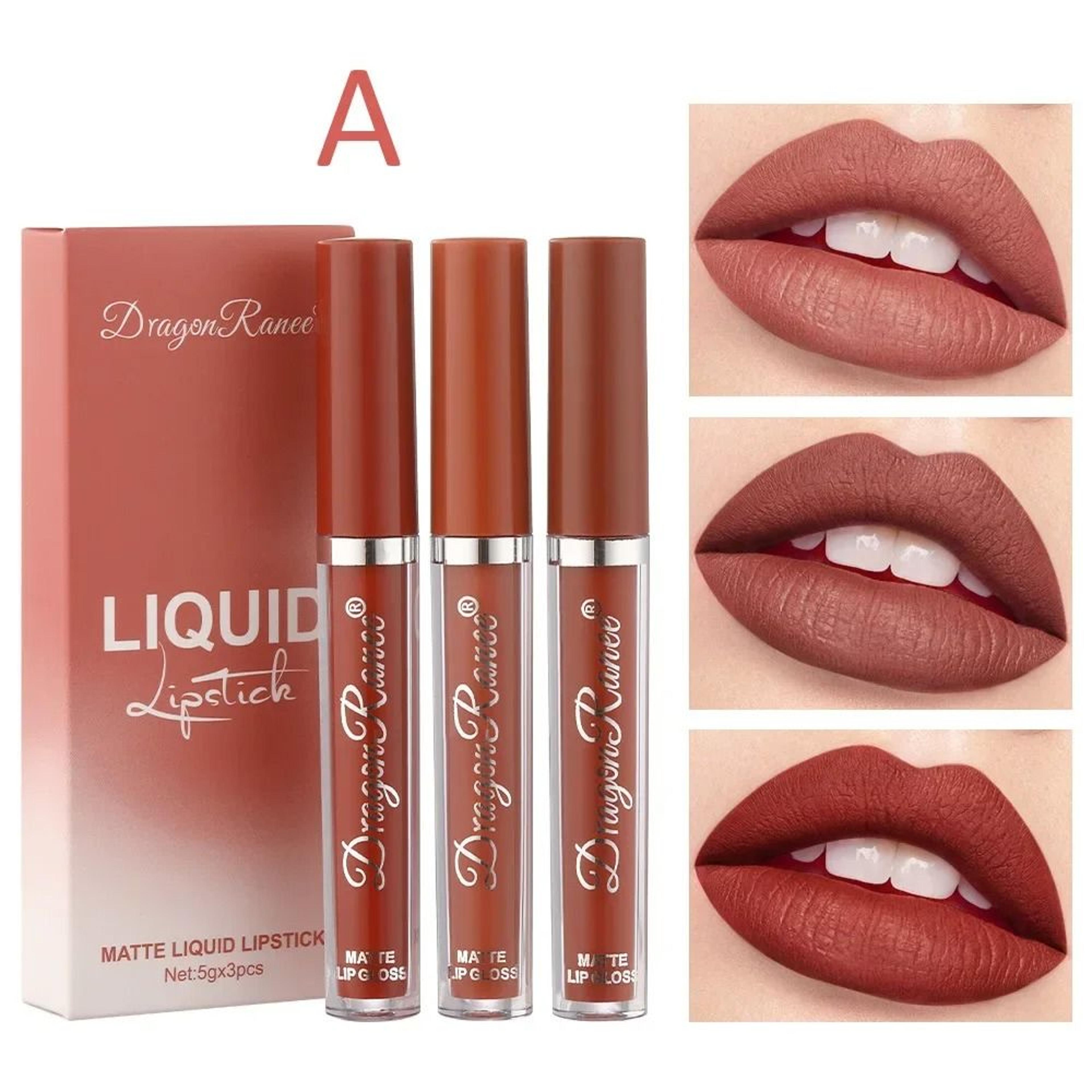 Matte Liquid Lipstick Set Long Lasting Waterproof Lip Makeup Collection For Women 7