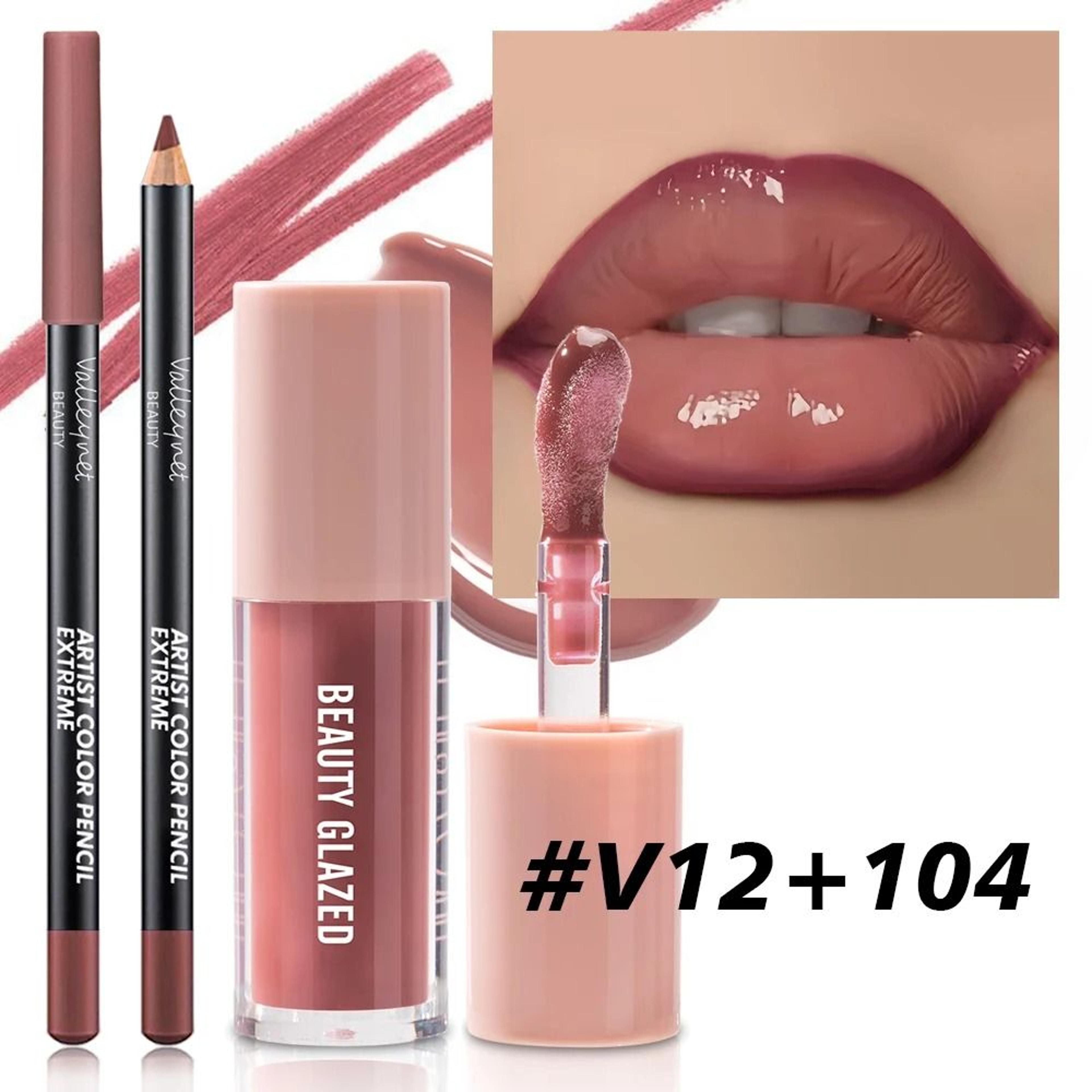 2 Piece Velvet Matte Lip Makeup Set 10