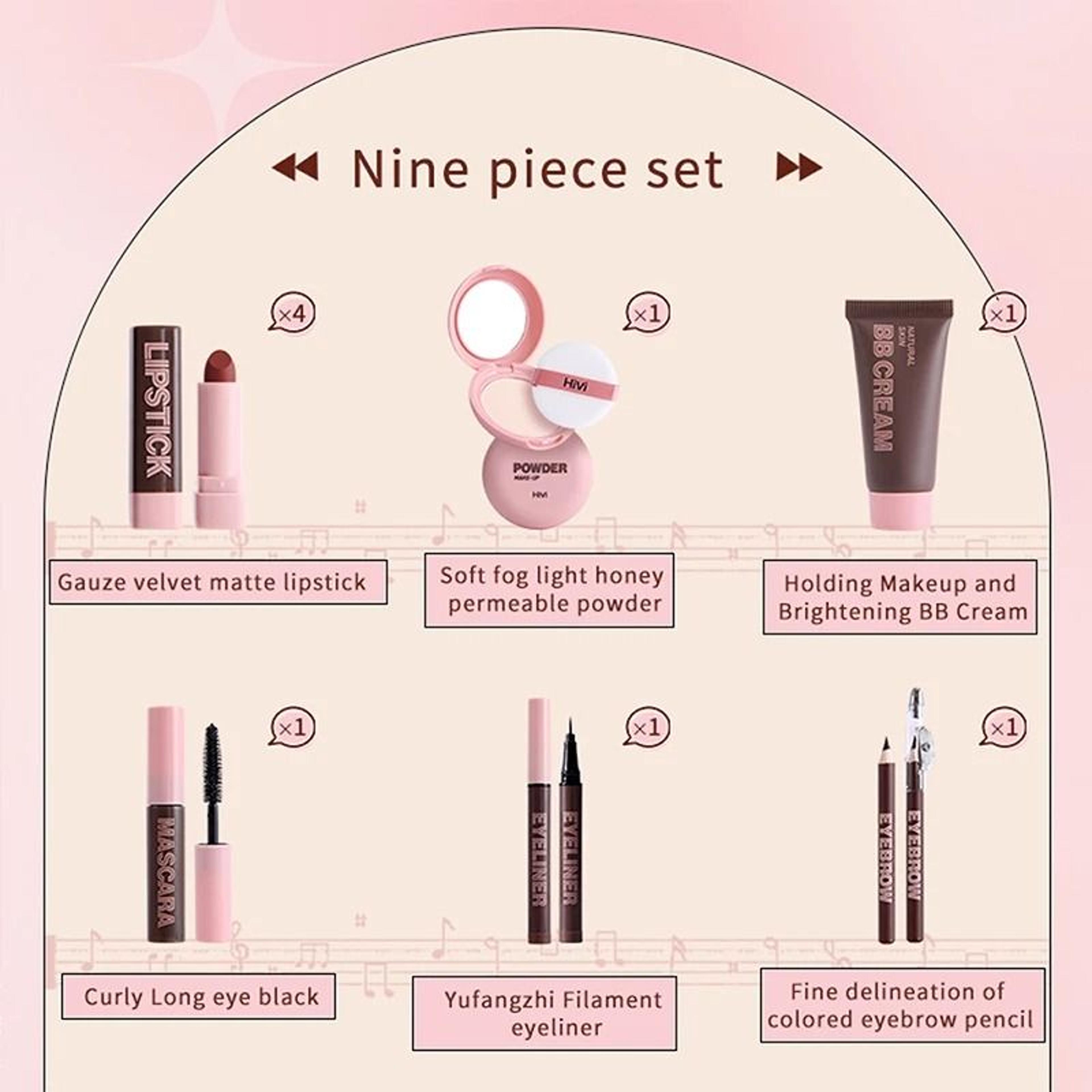 Makeup Gift Set For Women 9 Piece Beauty Collection 3