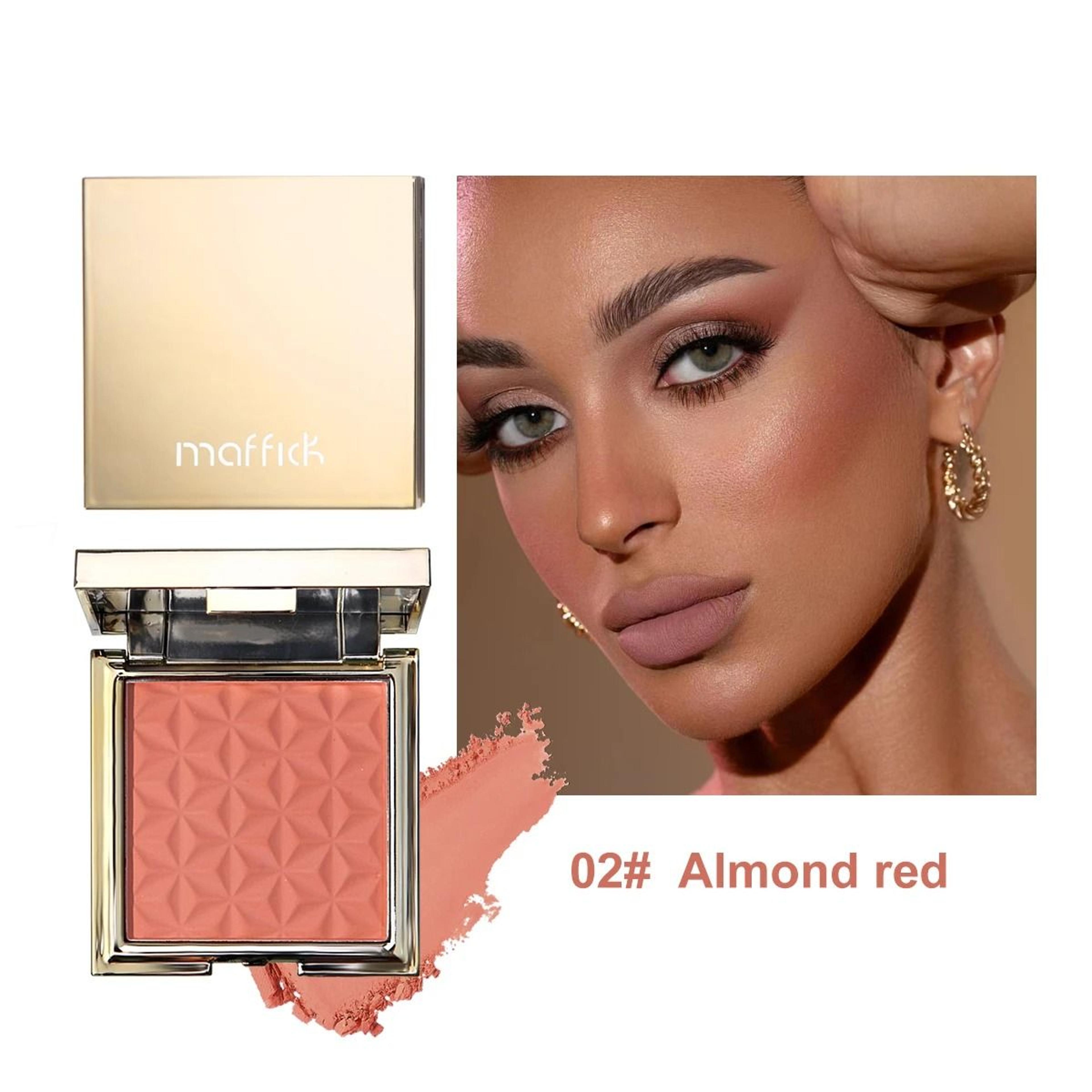 Gold Relief Blush Palette Long Lasting Nude And Pink Shades 7
