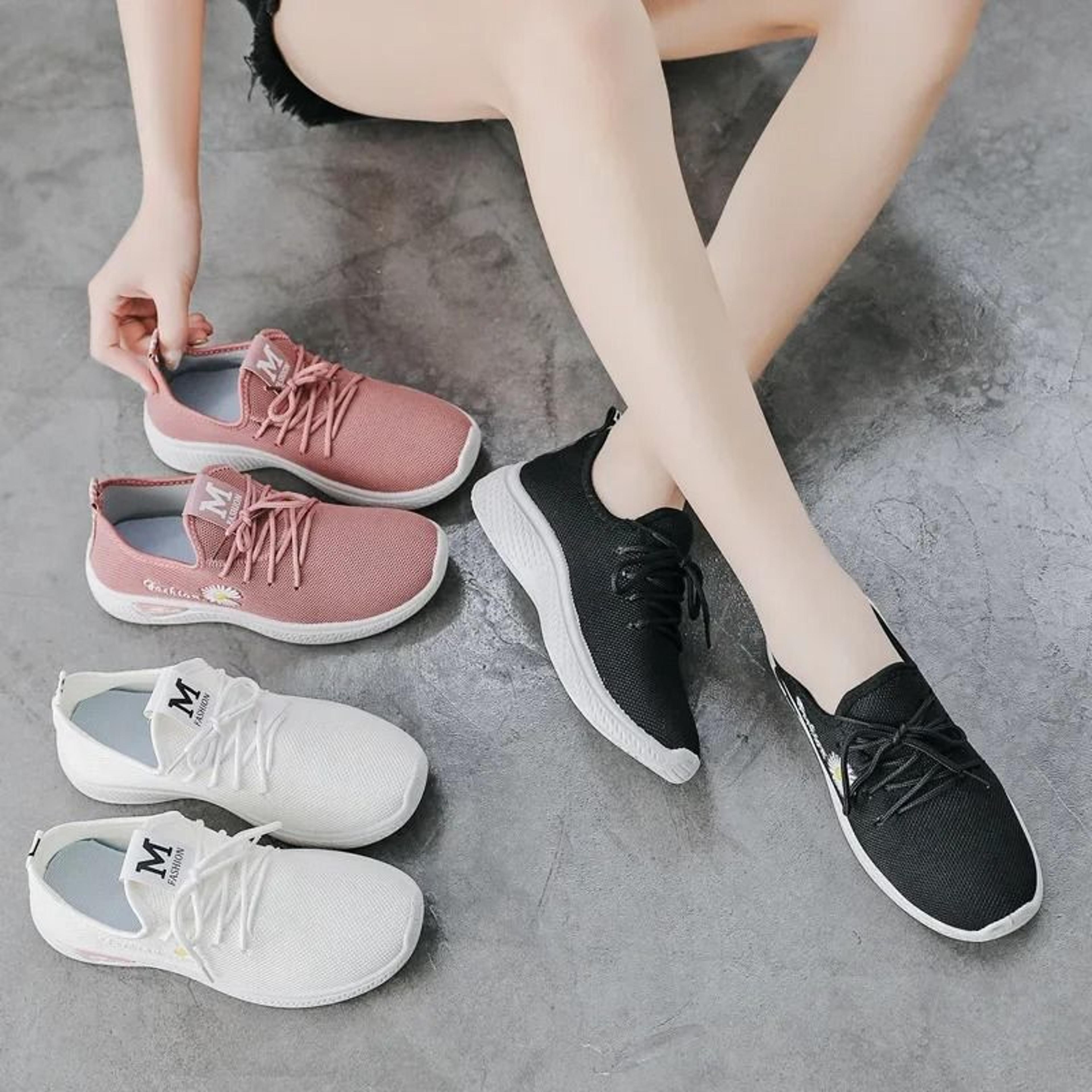 Lightweight Womens Breathable Sneakers Soft Sole Comfortable Casual Shoes 5