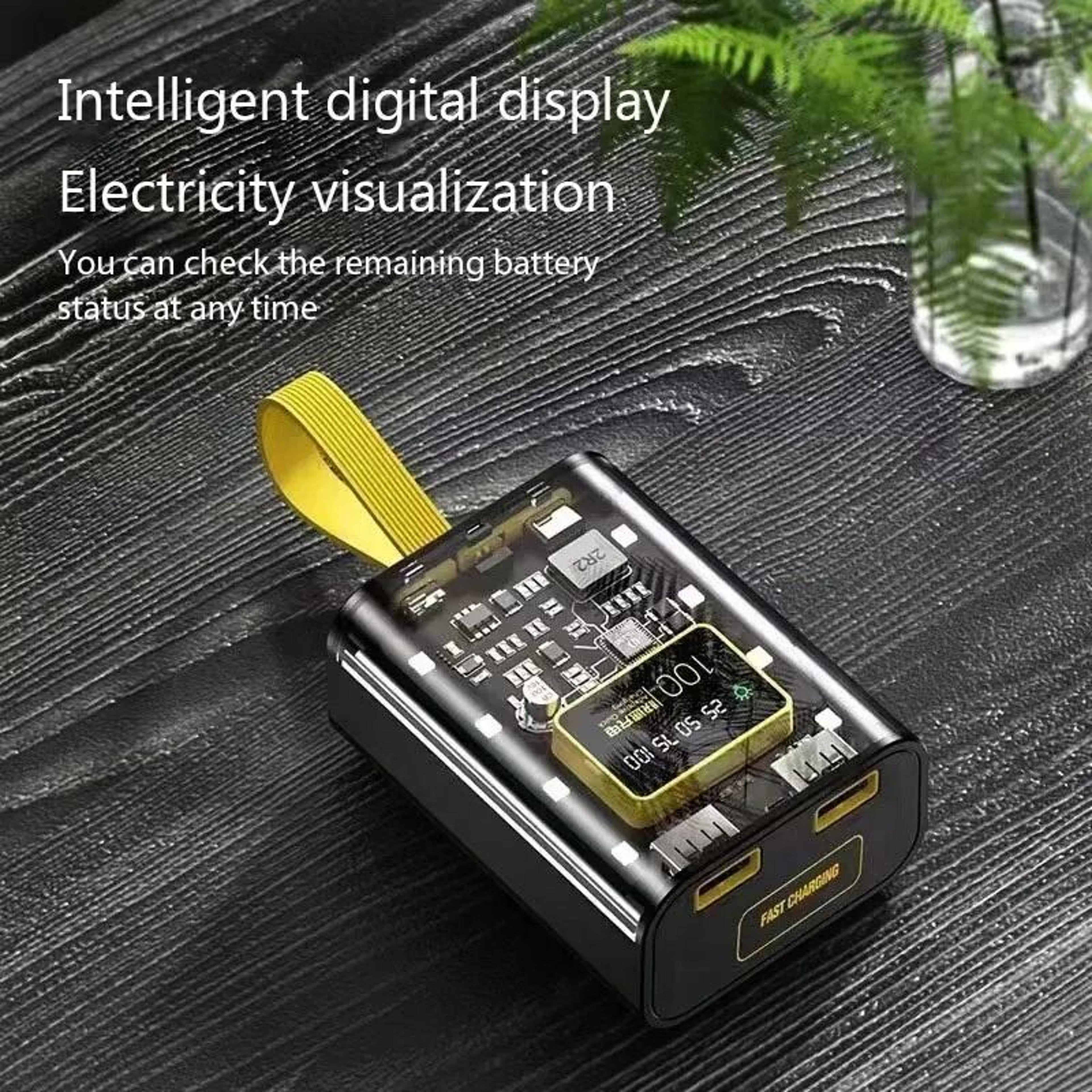 18650 Power Bank Case With Dual USB Output And Night Light DIY Battery Storage Box 3