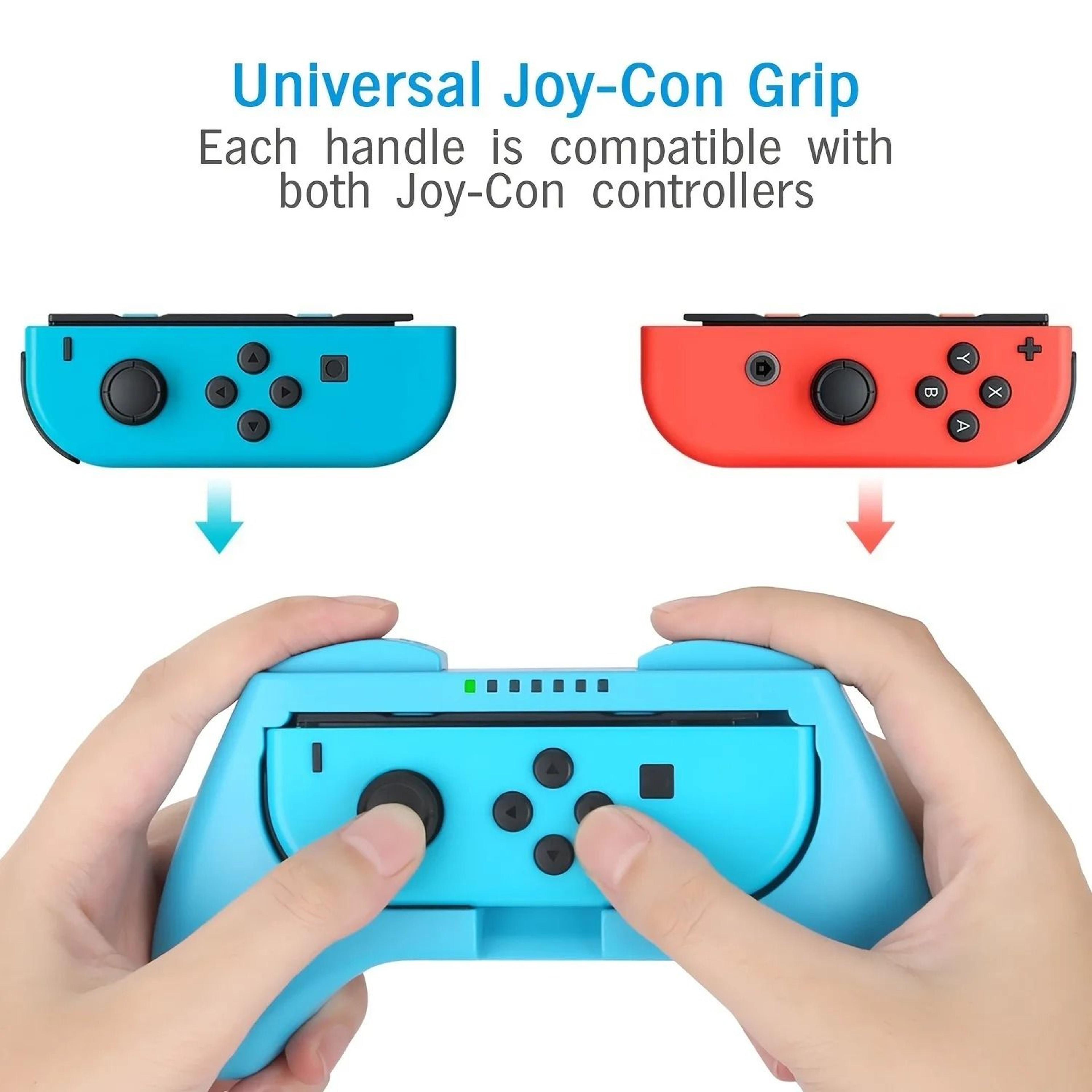 Joycon Grip Controller Set For Switch Gaming 2 Piece Accessory Pack 0