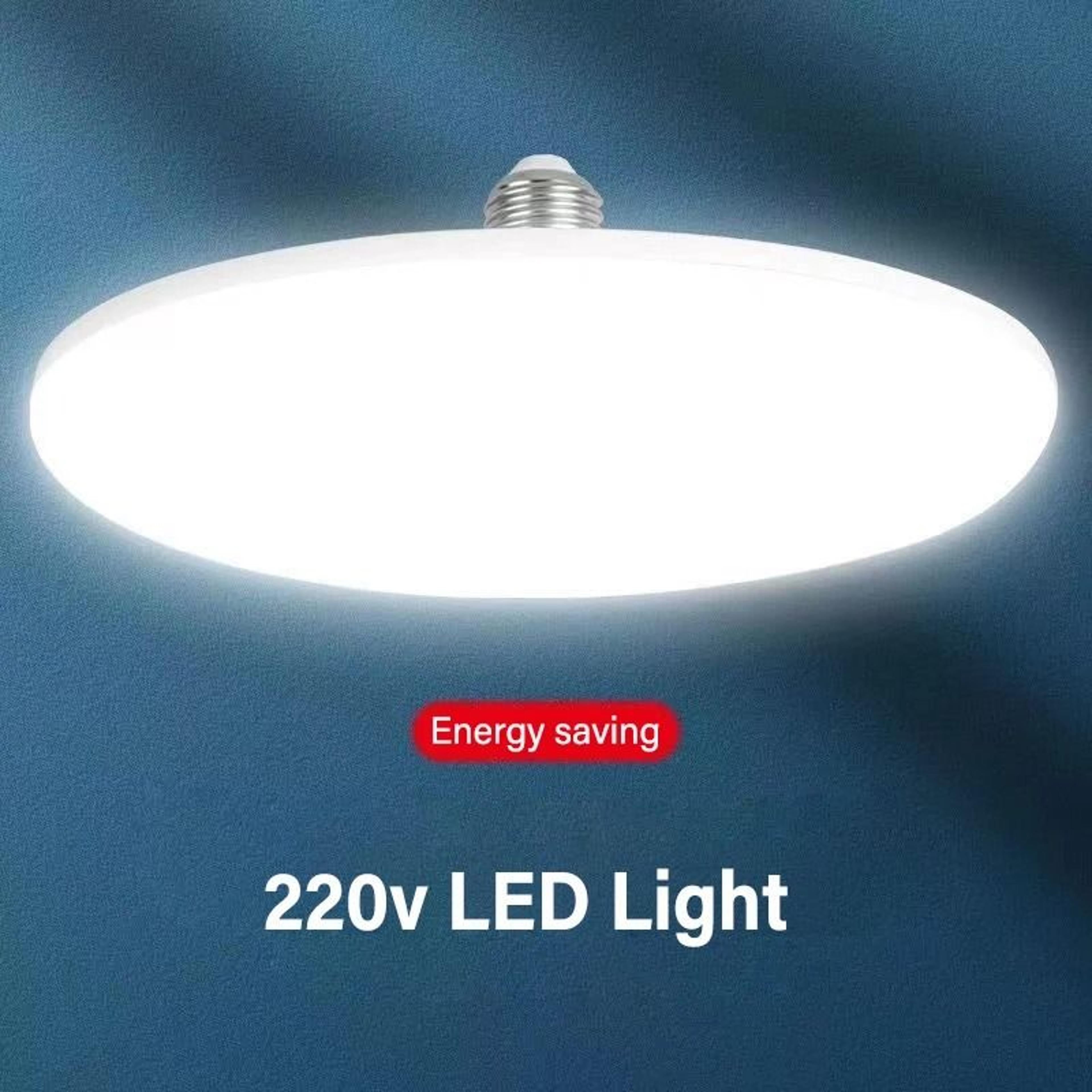 LED Bulb E27 Base Energy Saving Indoor Lamp UFO Design 0