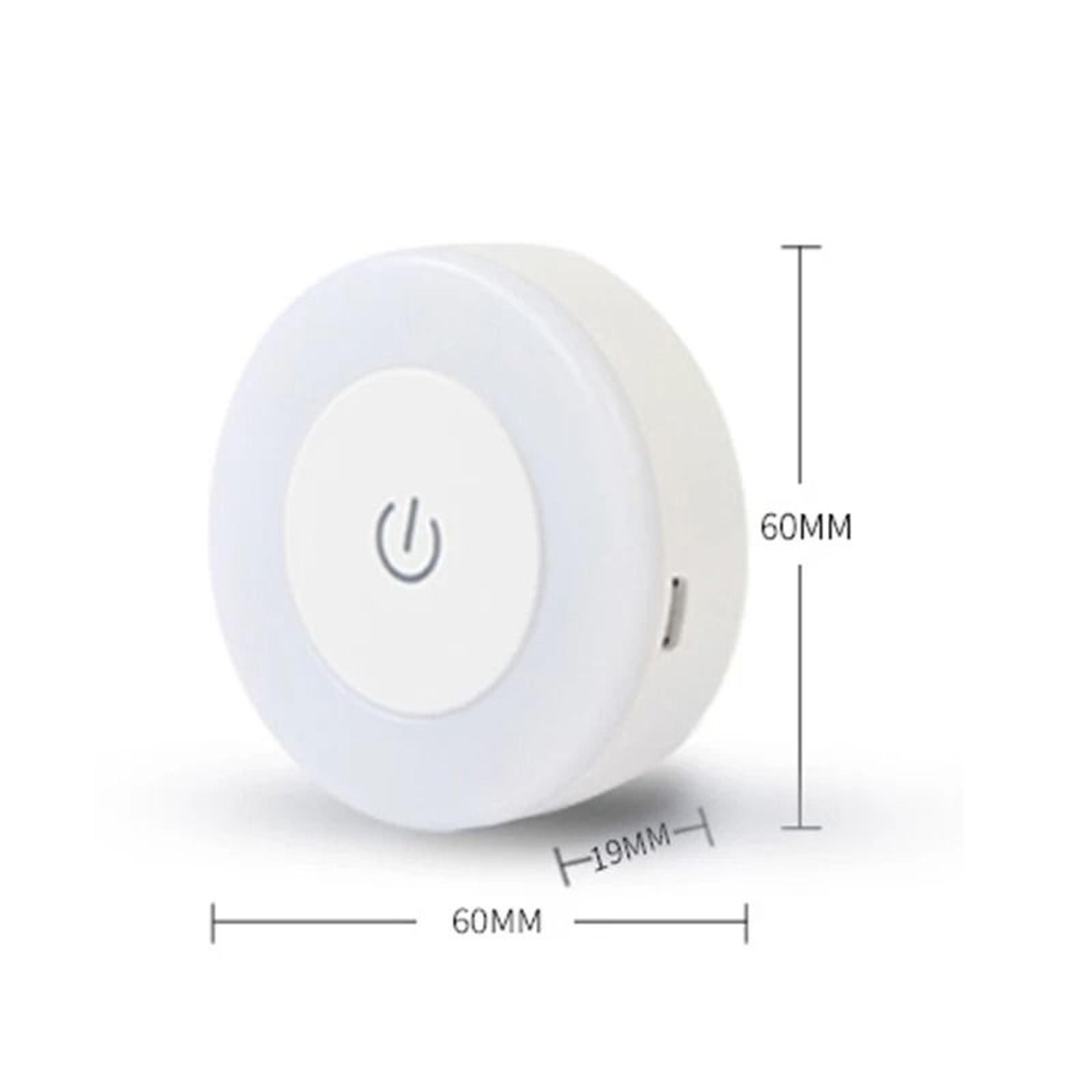 Energy Saving Led Touch Sensor Night Lights USB Rechargeable Magnetic Wall Light Room Aisle Bedroom 2