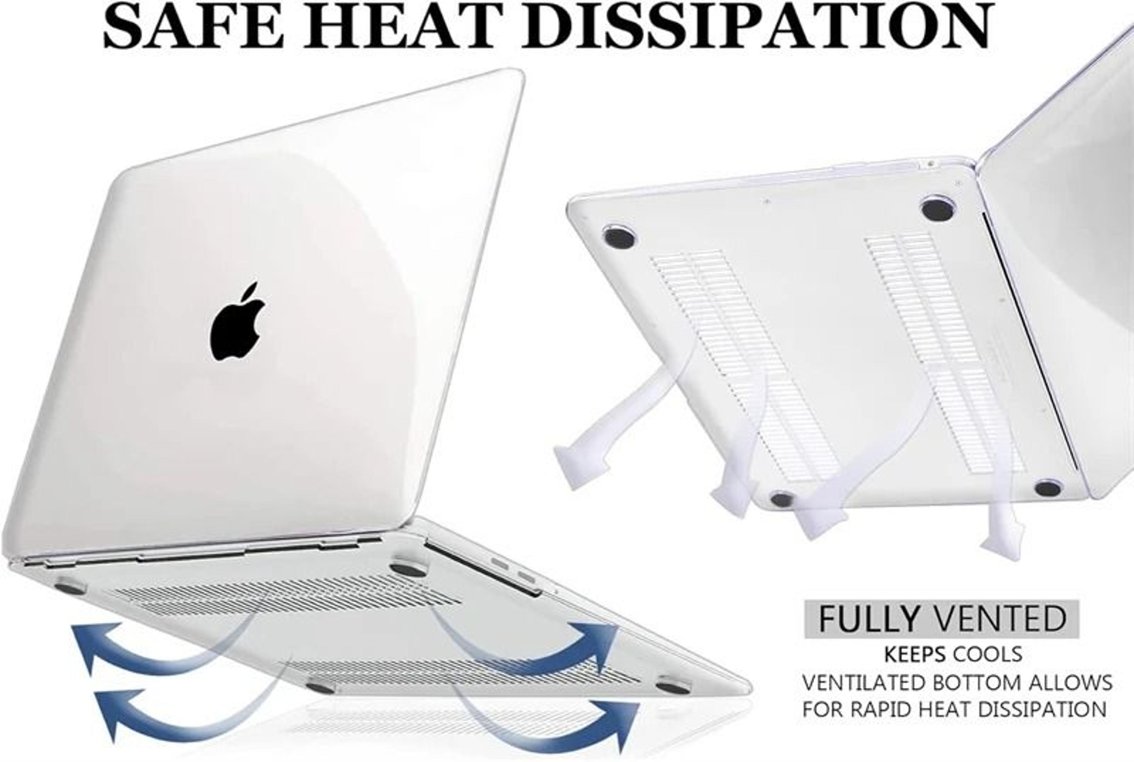 Crystal Clear Laptop Case Hard Shell Cover 5