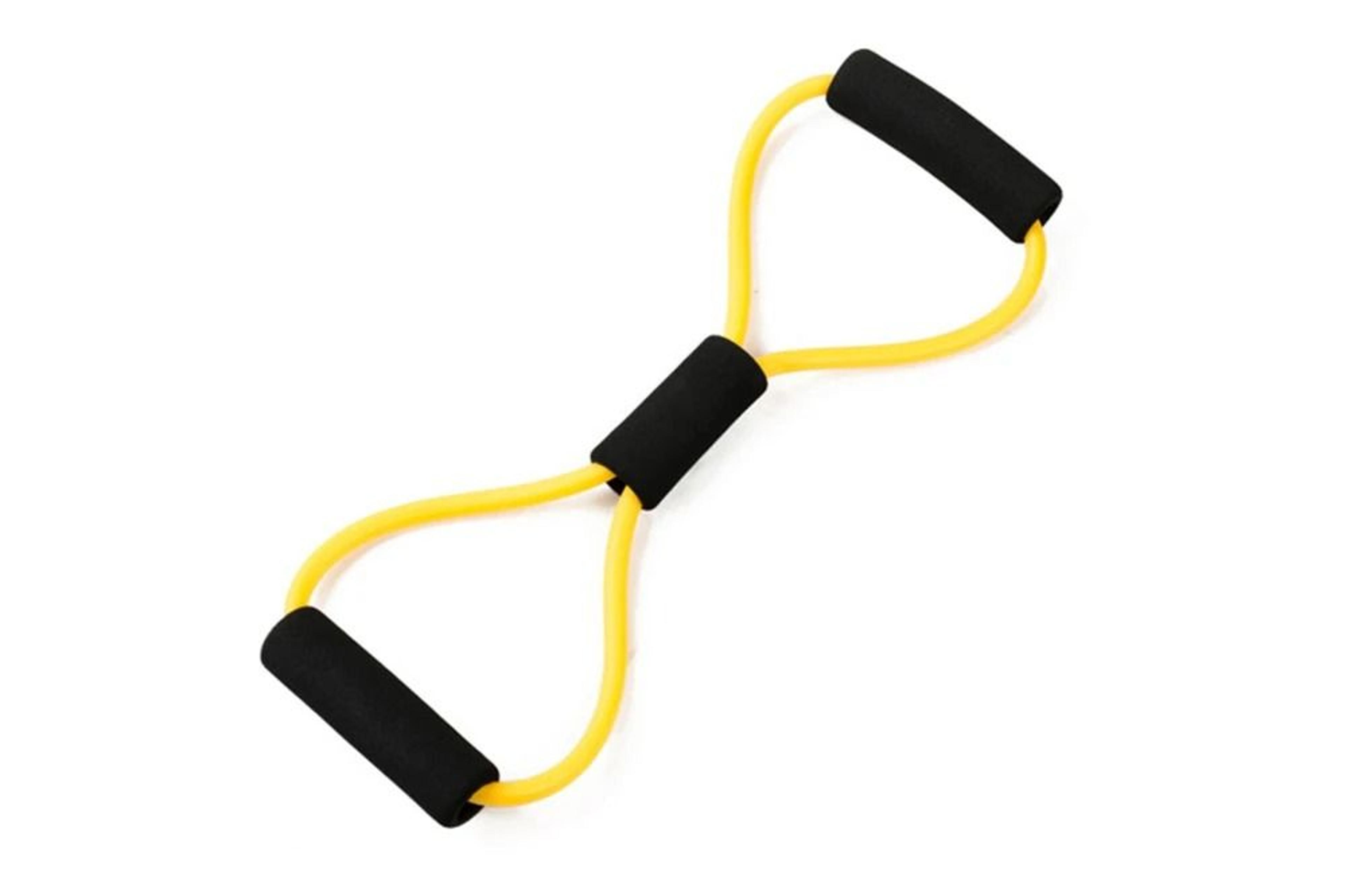 Yoga Resistance Band 8 Shape Chest Expander For Home Fitness And Body Training 10
