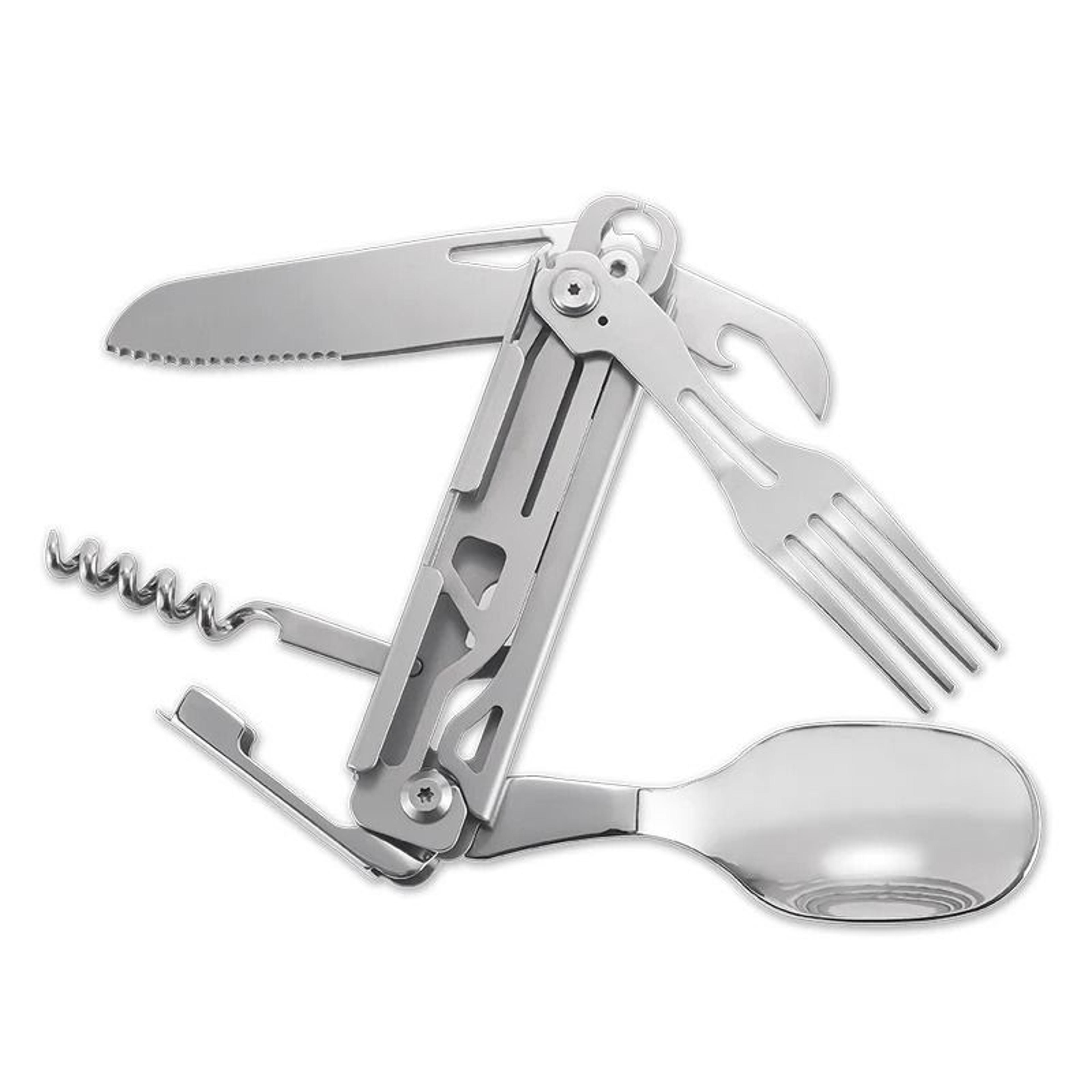 Multifunctional Stainless Steel Survival Tool Card With Knife Saw And Rope Cutter 5