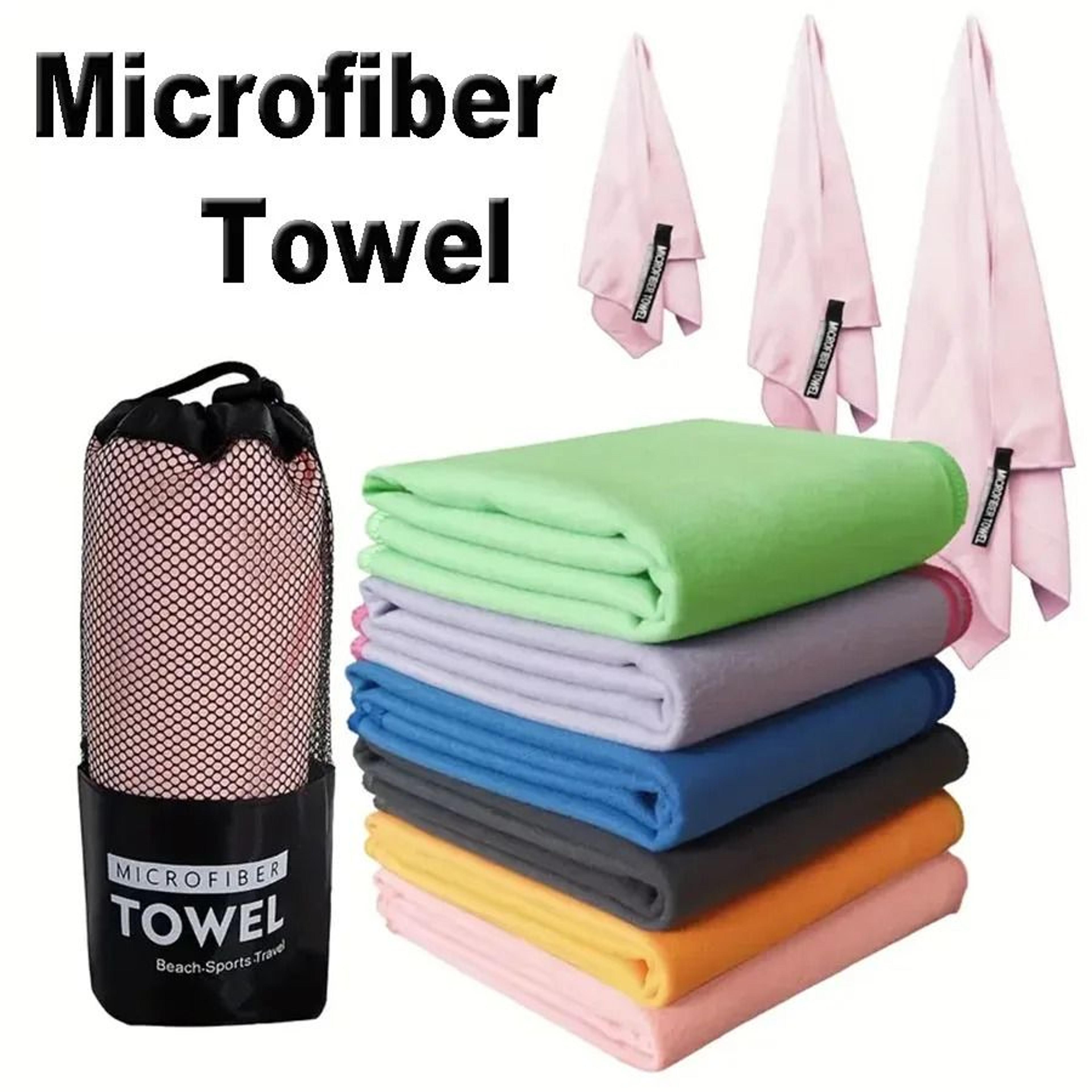 Microfiber Travel Towel  Quick Dry Lightweight Super Absorbent 1