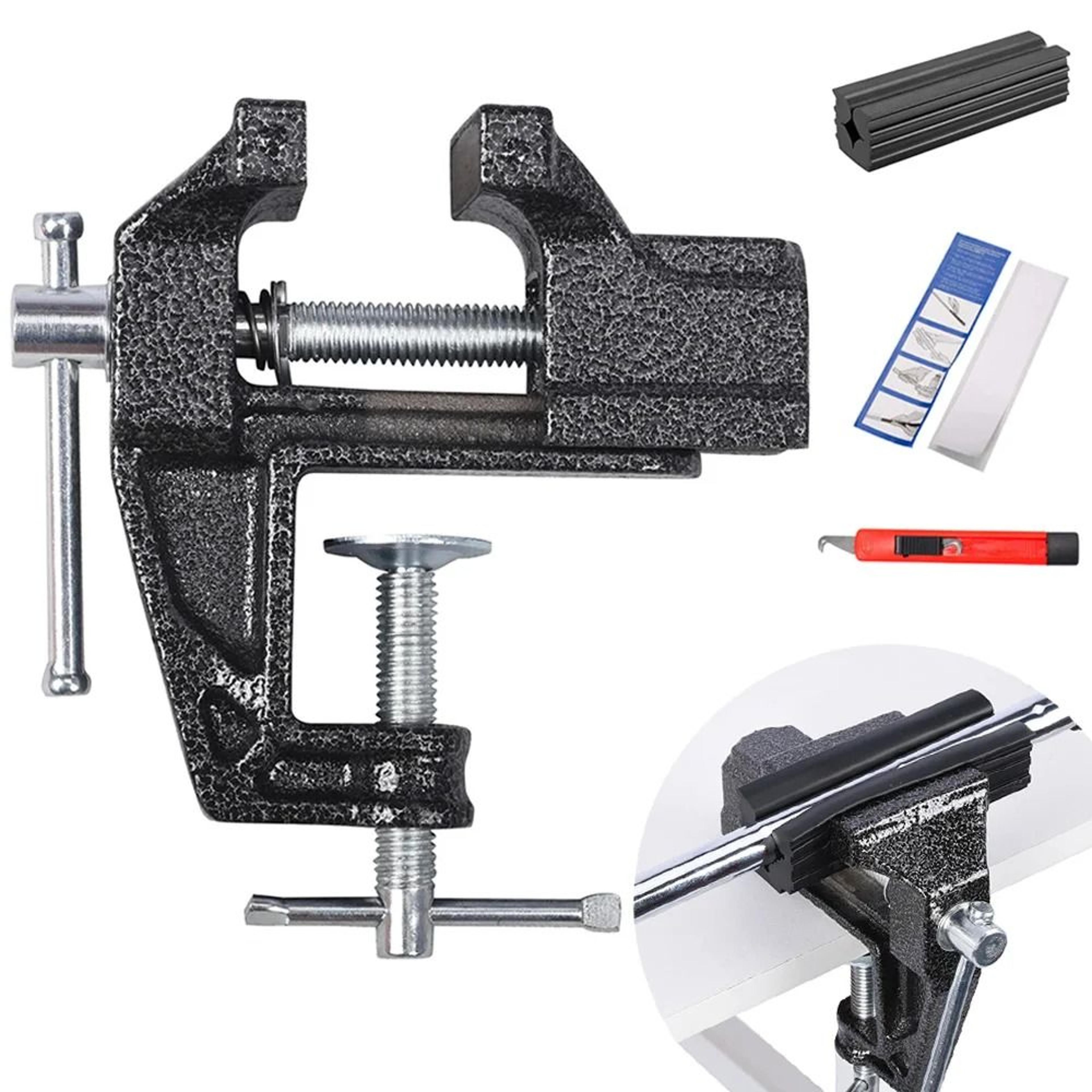 Golf Grip Replacement Tool Set  Four Piece Bench Clamp And Grip Installation Kit 0