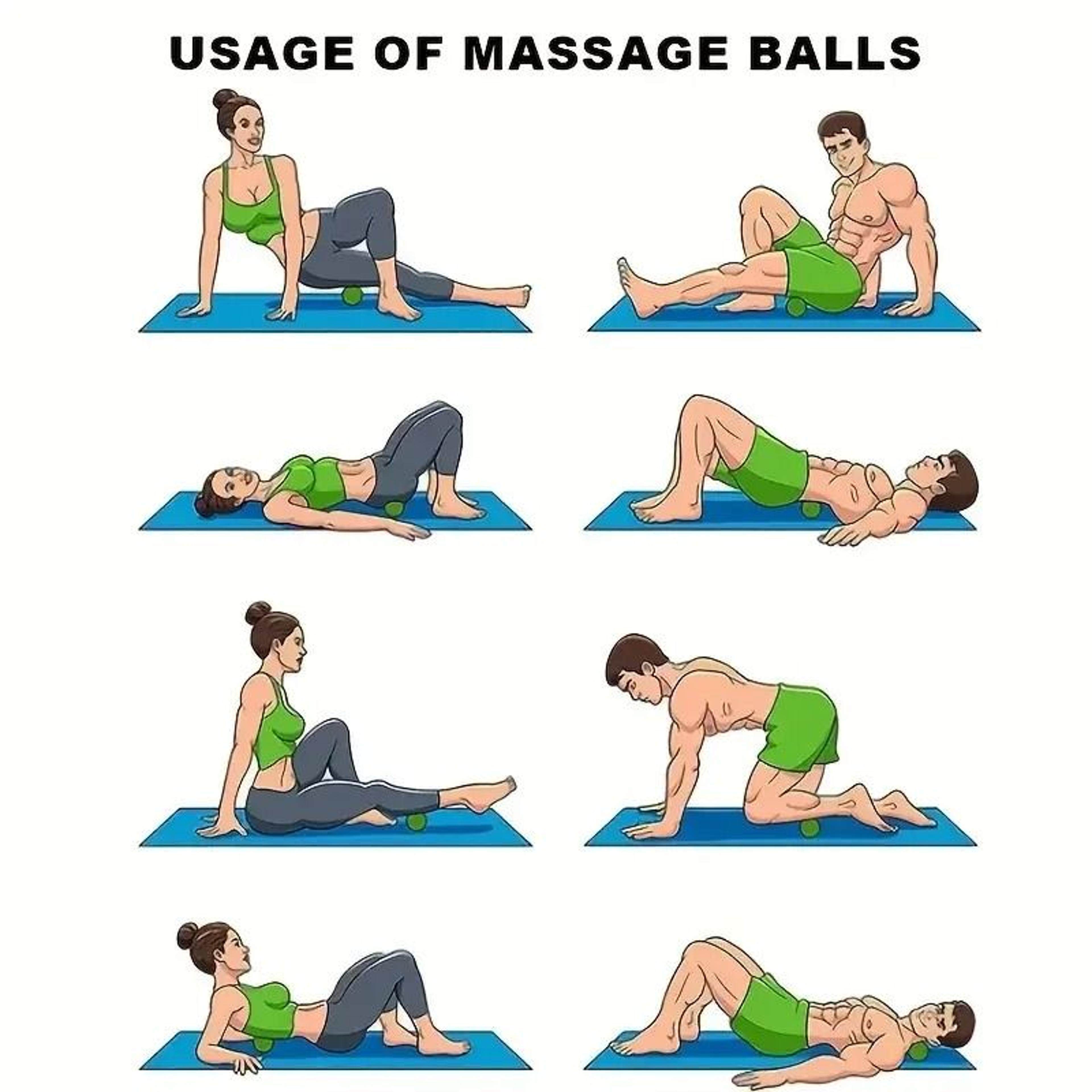 Massage Ball Fascia Ball For Muscle Relaxation And Pain Relief 3