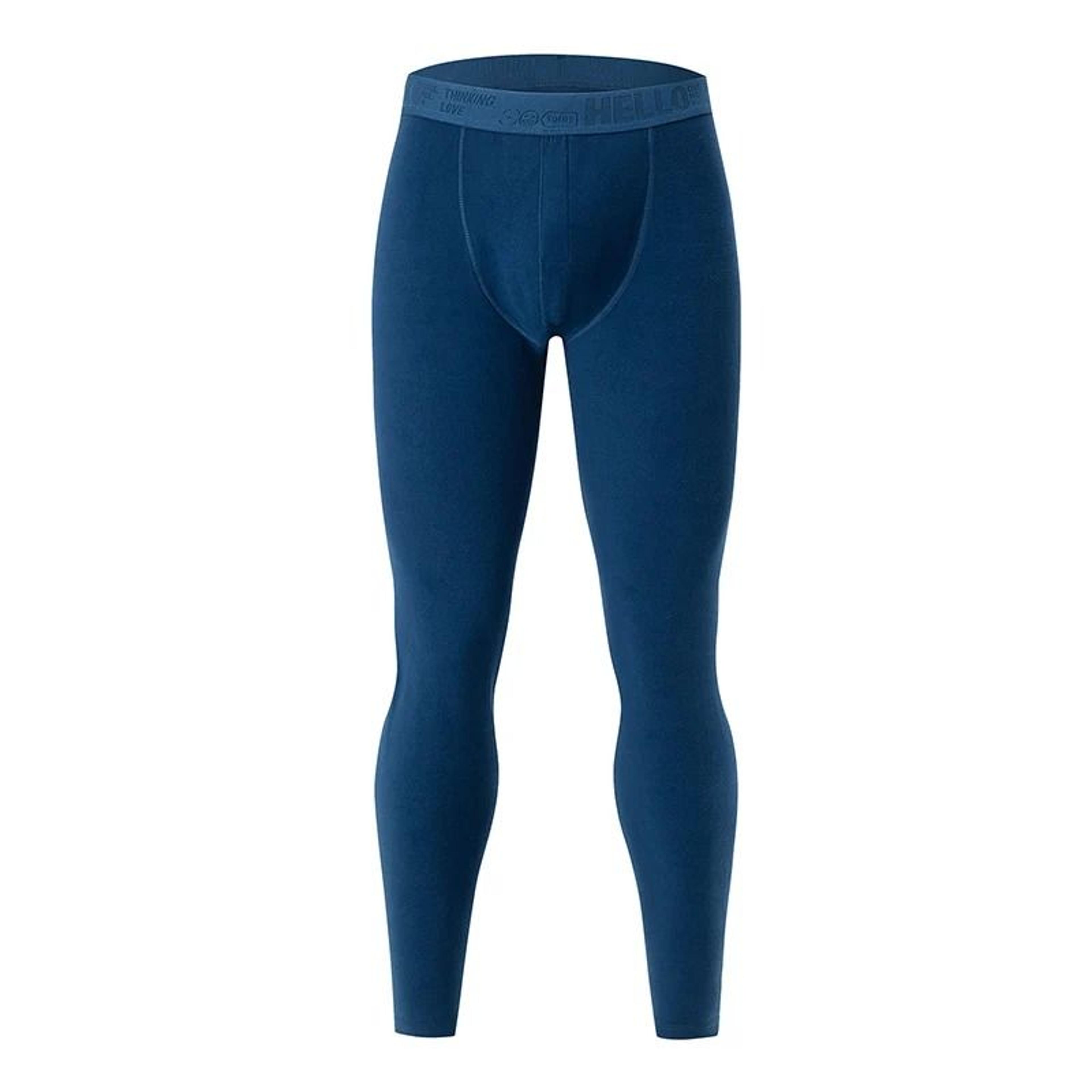 Mens Warm Pants Slim Fit Winter Leggings Soft Comfortable Plus Size 8