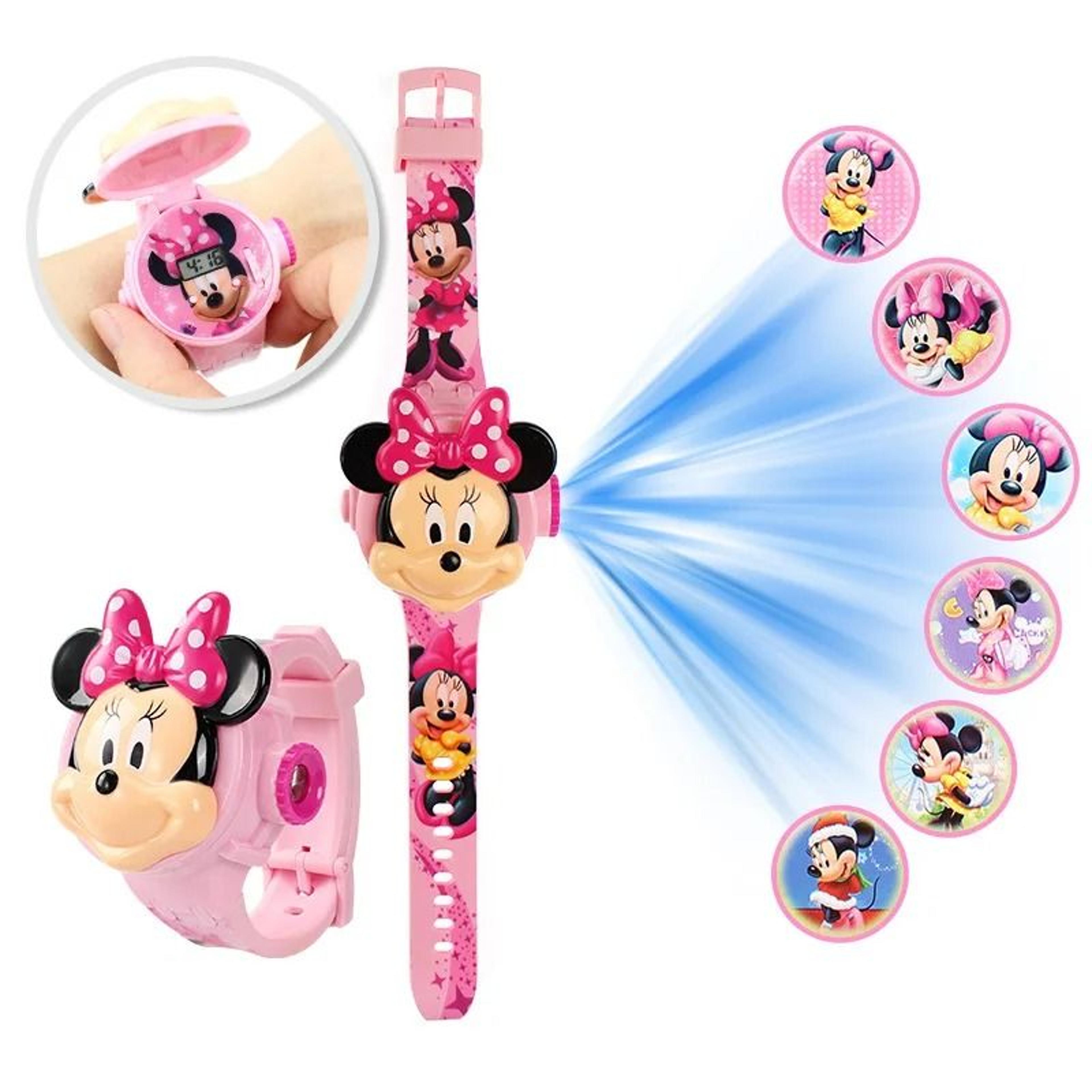 3D Projection Kids Digital Watch With Flip Cover And Cartoon Images 13