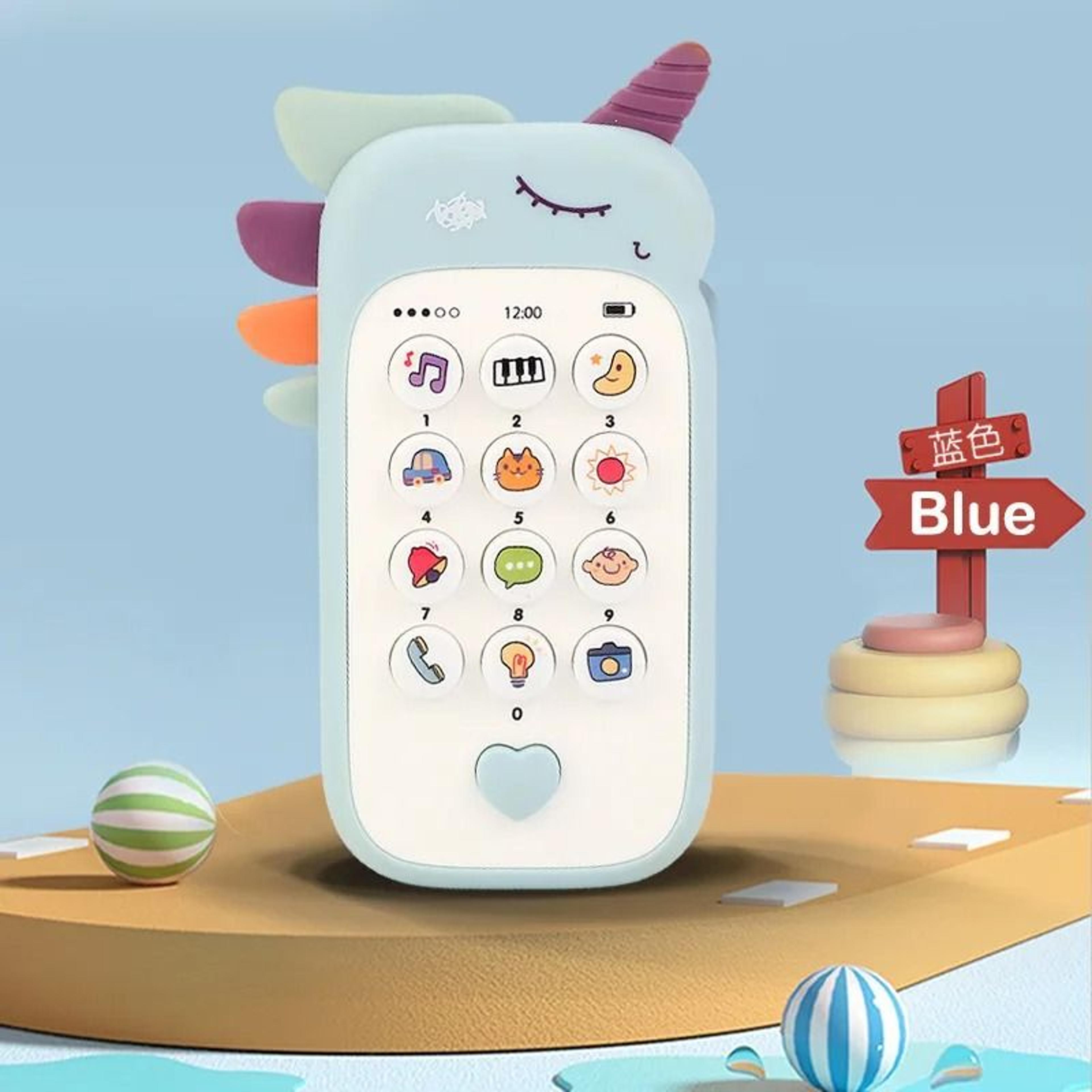 Baby Phone Toy With Music Lights And Teether For Early Learning 10