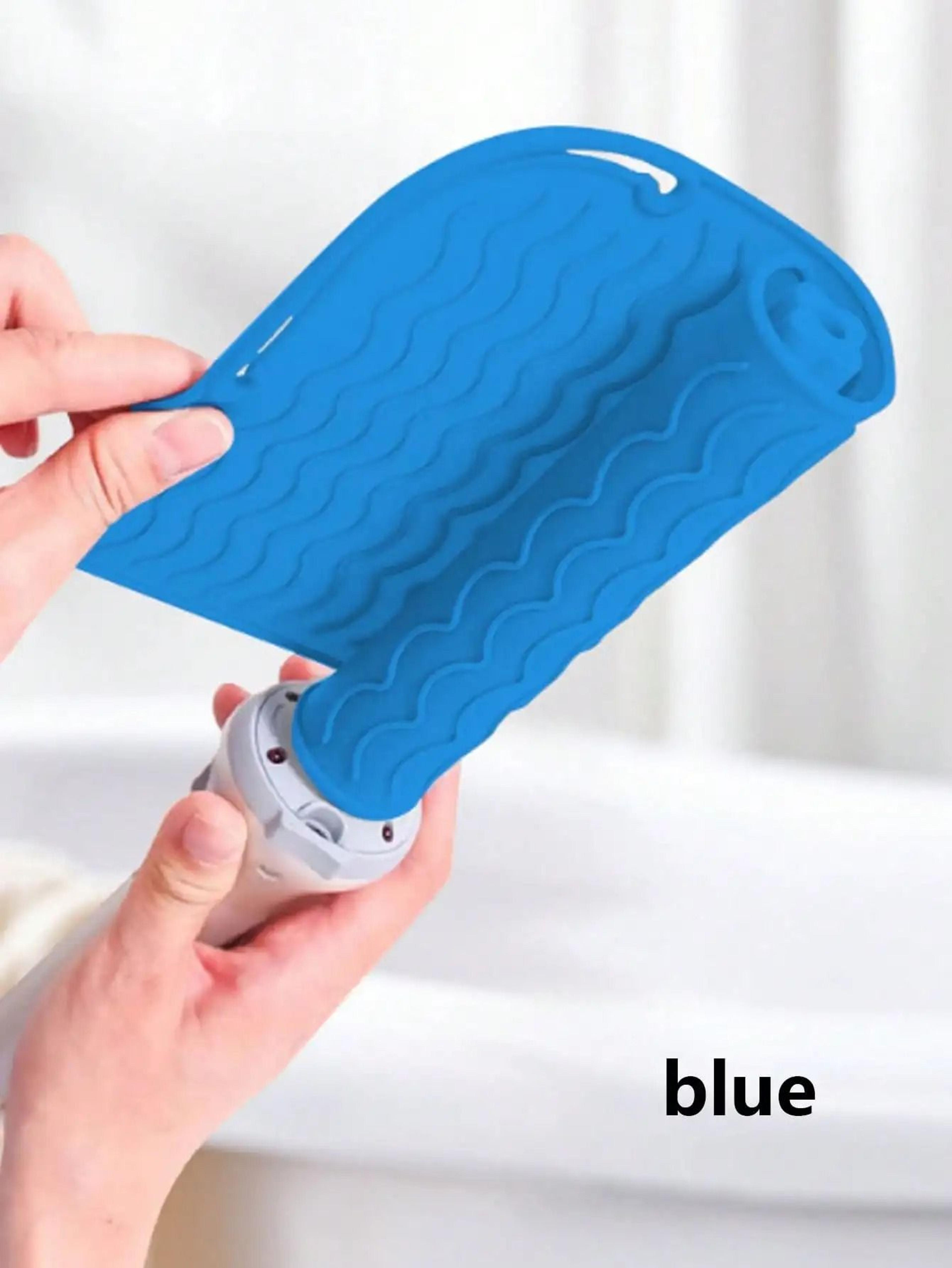 Silicone Heat Resistant Mat And Travel Cover For Curling Irons And Hair Straighteners 9