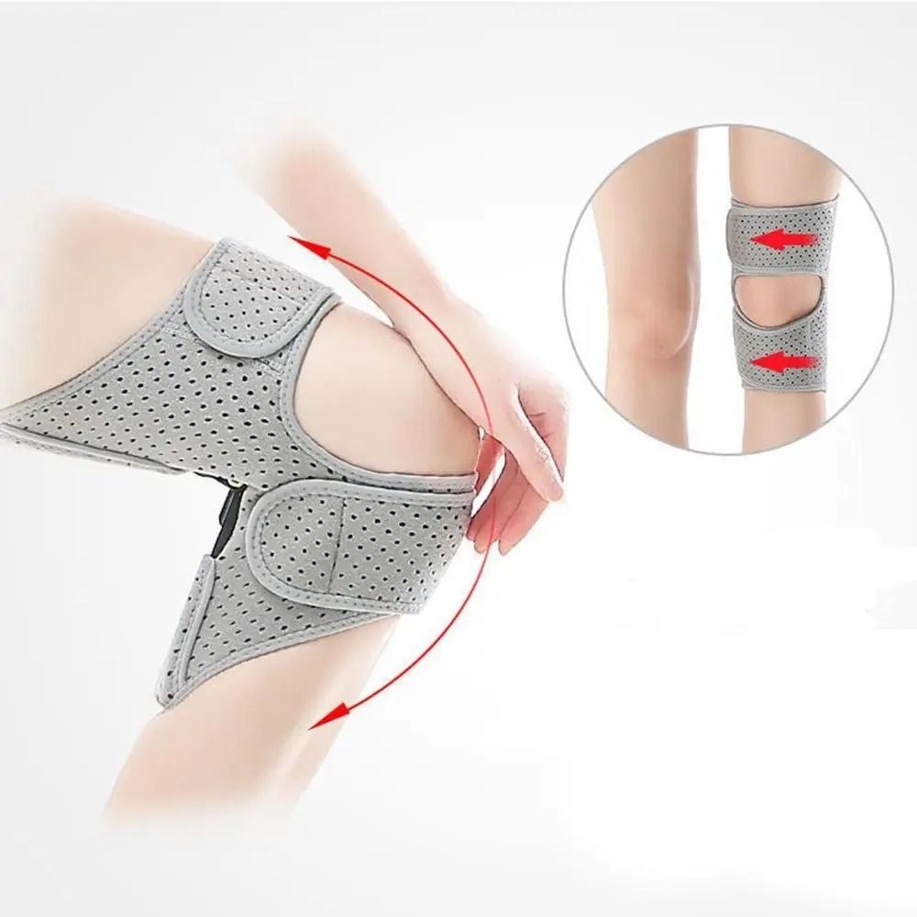 Knee Assistive Device With Power Joint Support And Non Slip Knee Brace 4