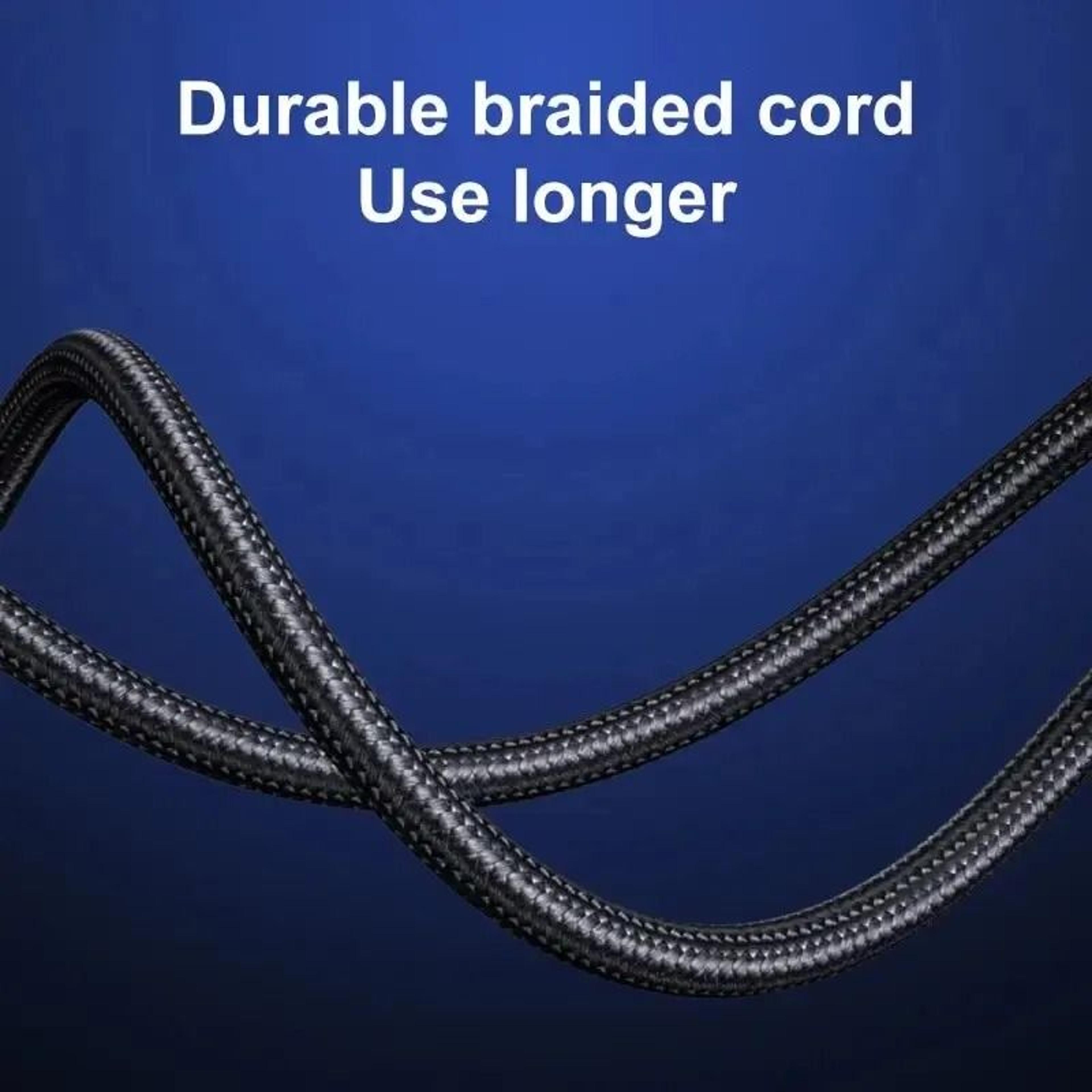 USB 20 Extension Cable Nylon Braided Data And Charging Extension Cord Male To Female 4