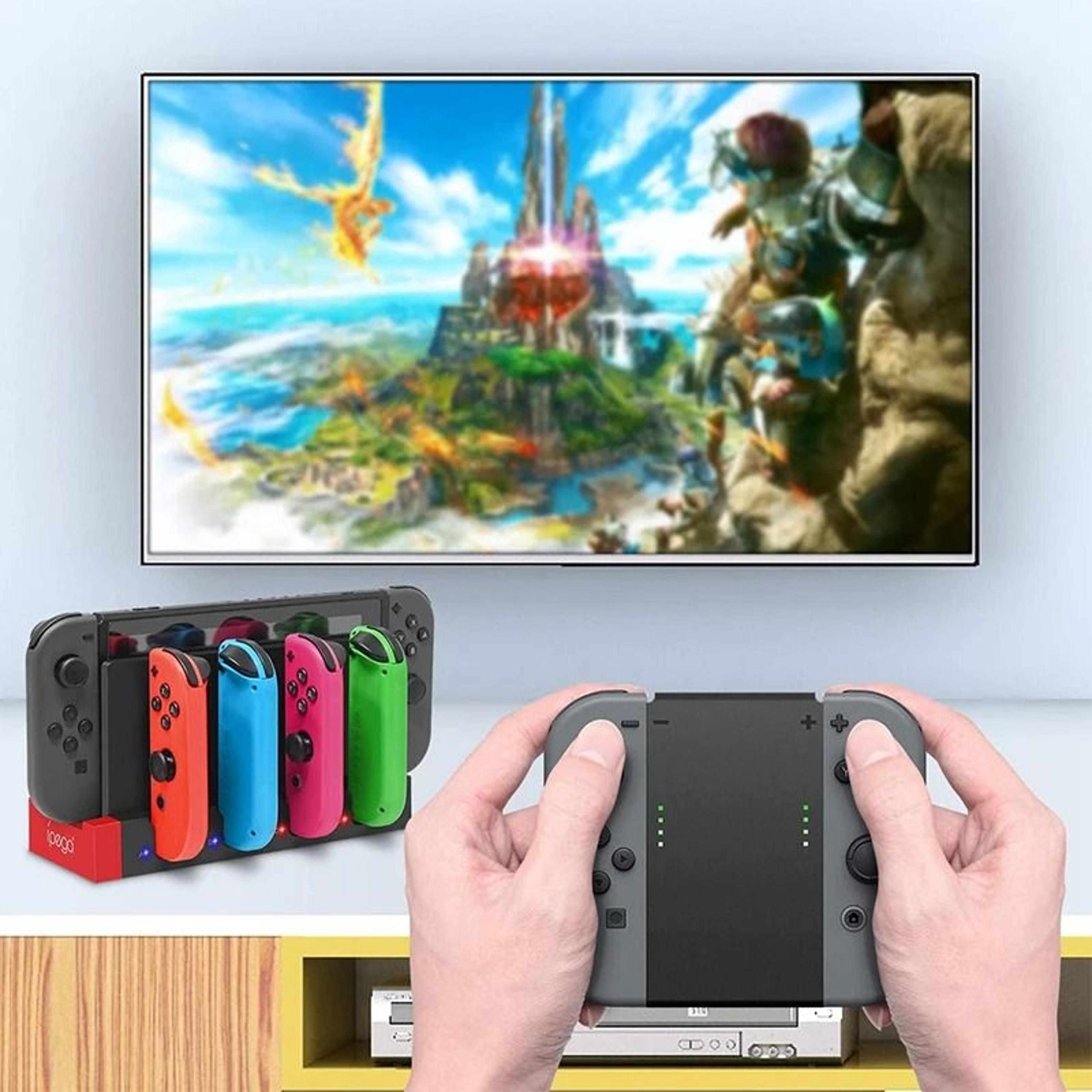 JoyCon Charging Dock Hub USB Controller Charger Stand For Game Controllers 4