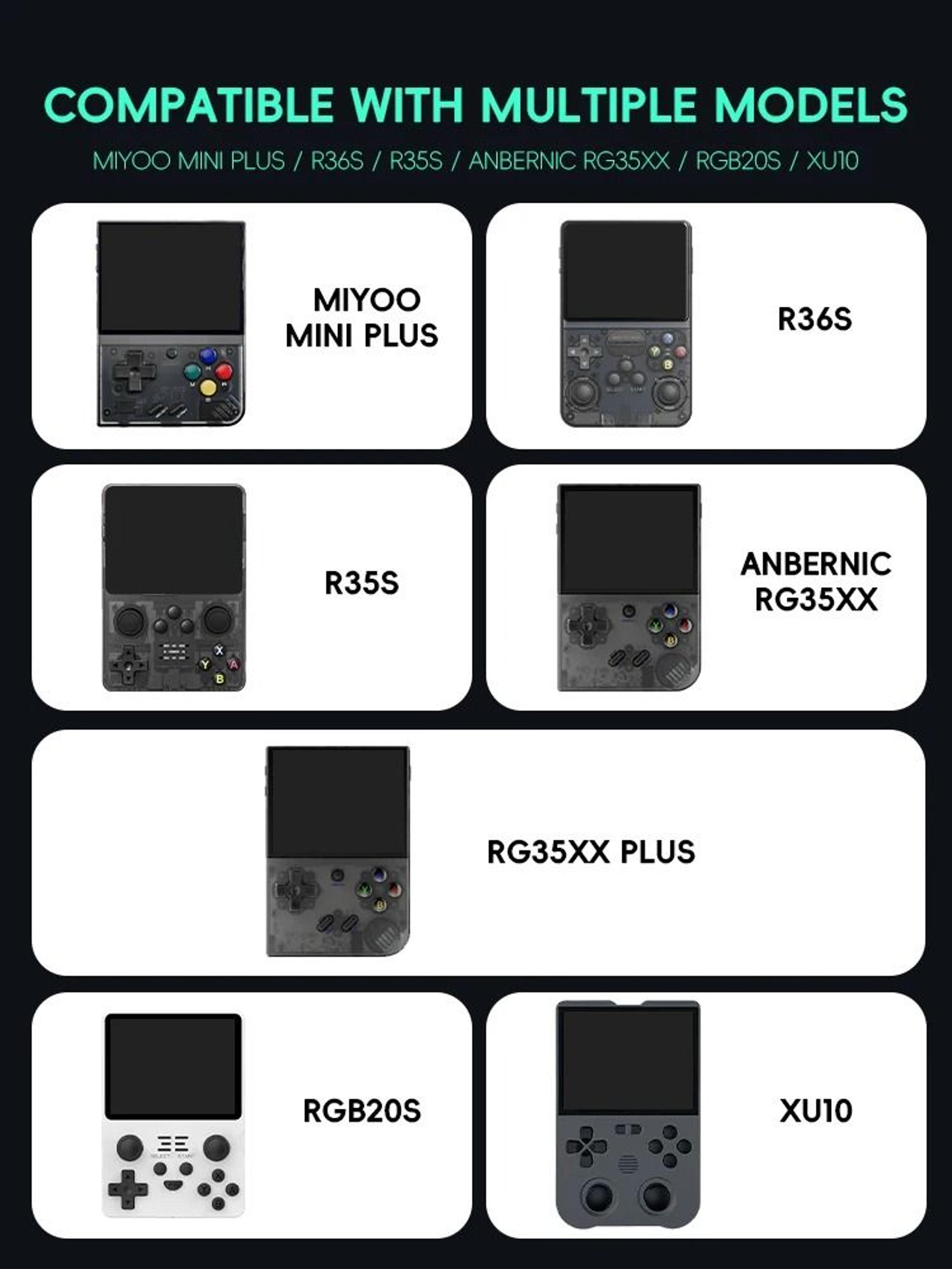 Retro Handheld Console Protective Case EVA Travel Bag Compatible With Multiple Mini Game Devices 1