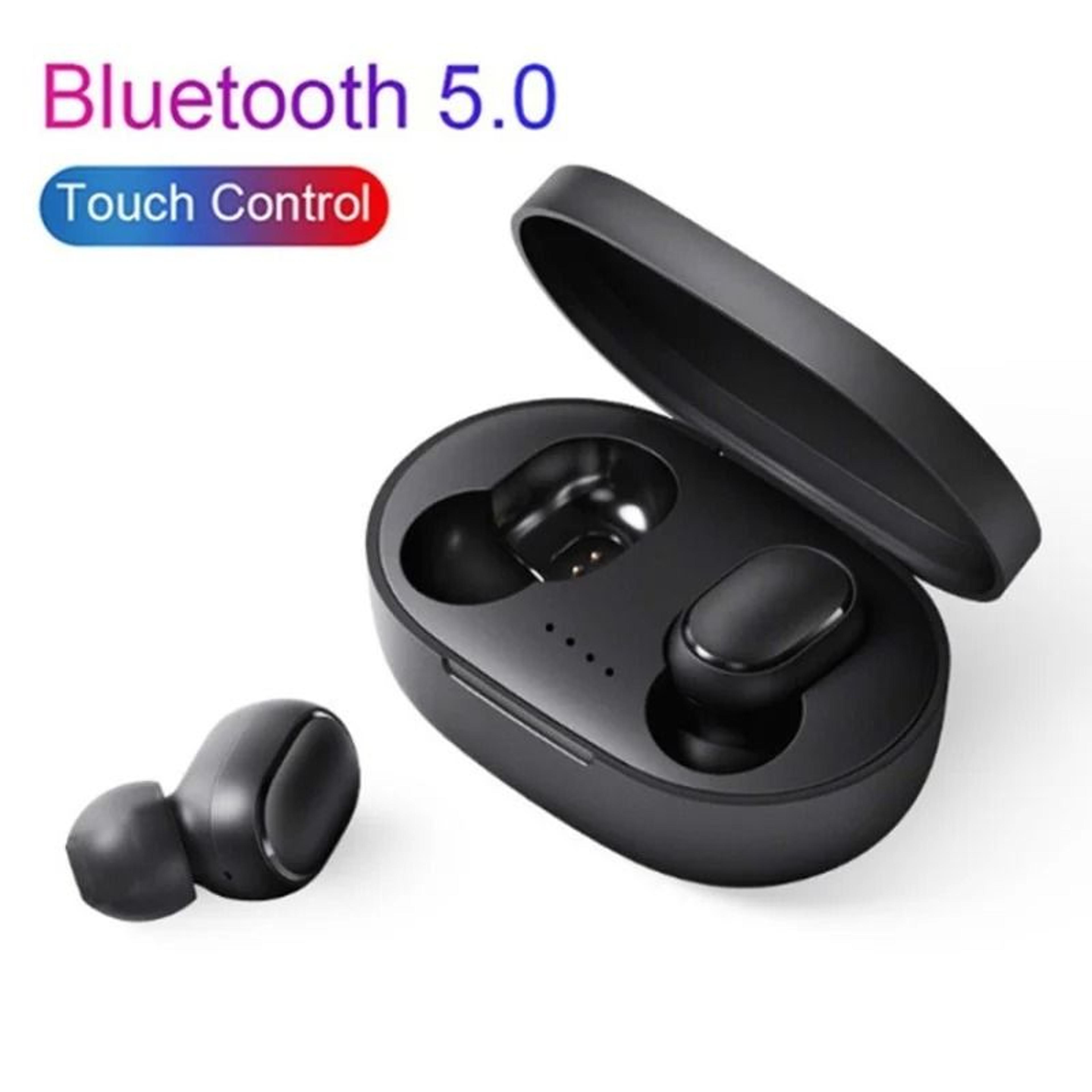 wireless earbuds bluetooth headset with charging case and touch control