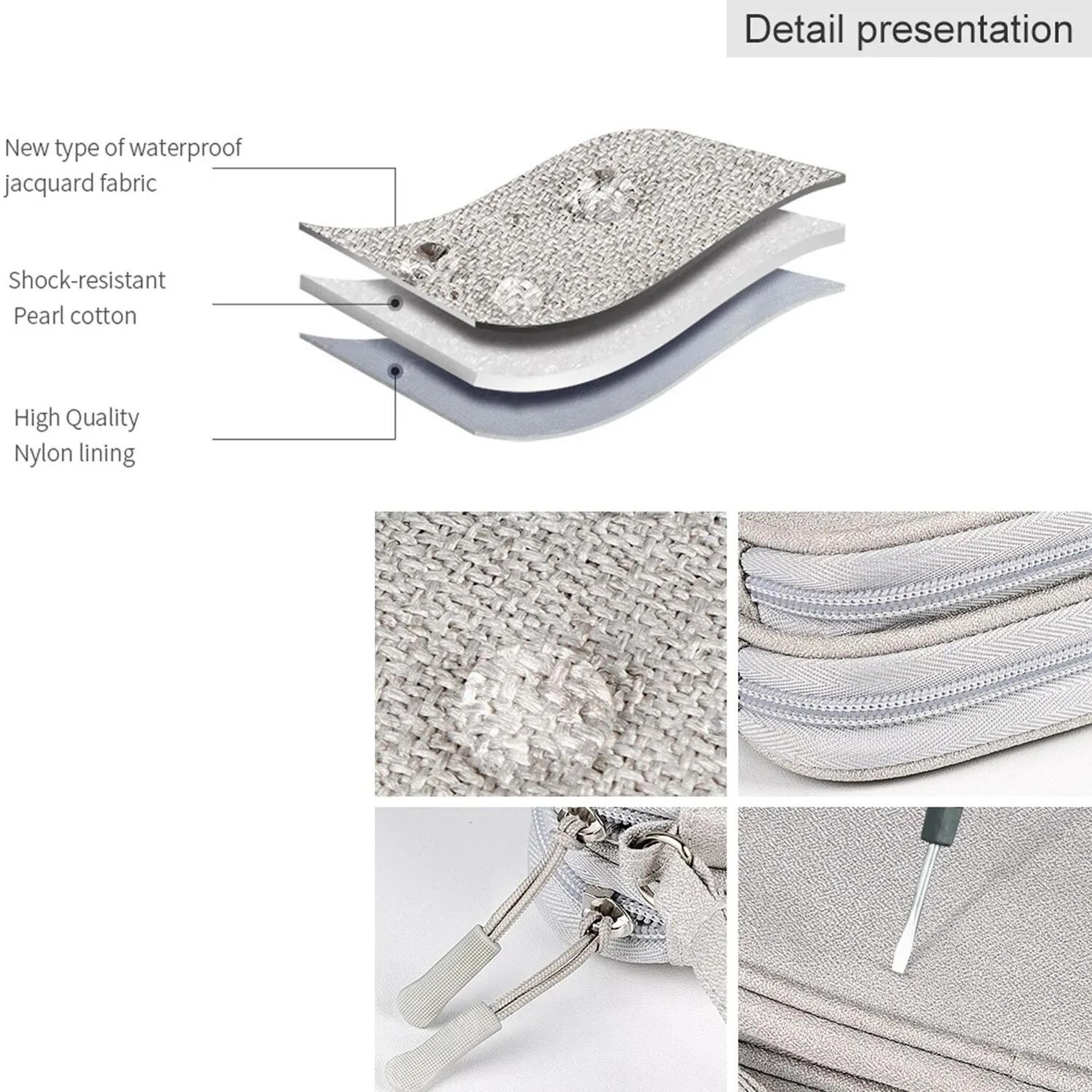 Waterproof Travel Cable Storage Bag Portable Organizer For Cords Chargers And Accessories 5