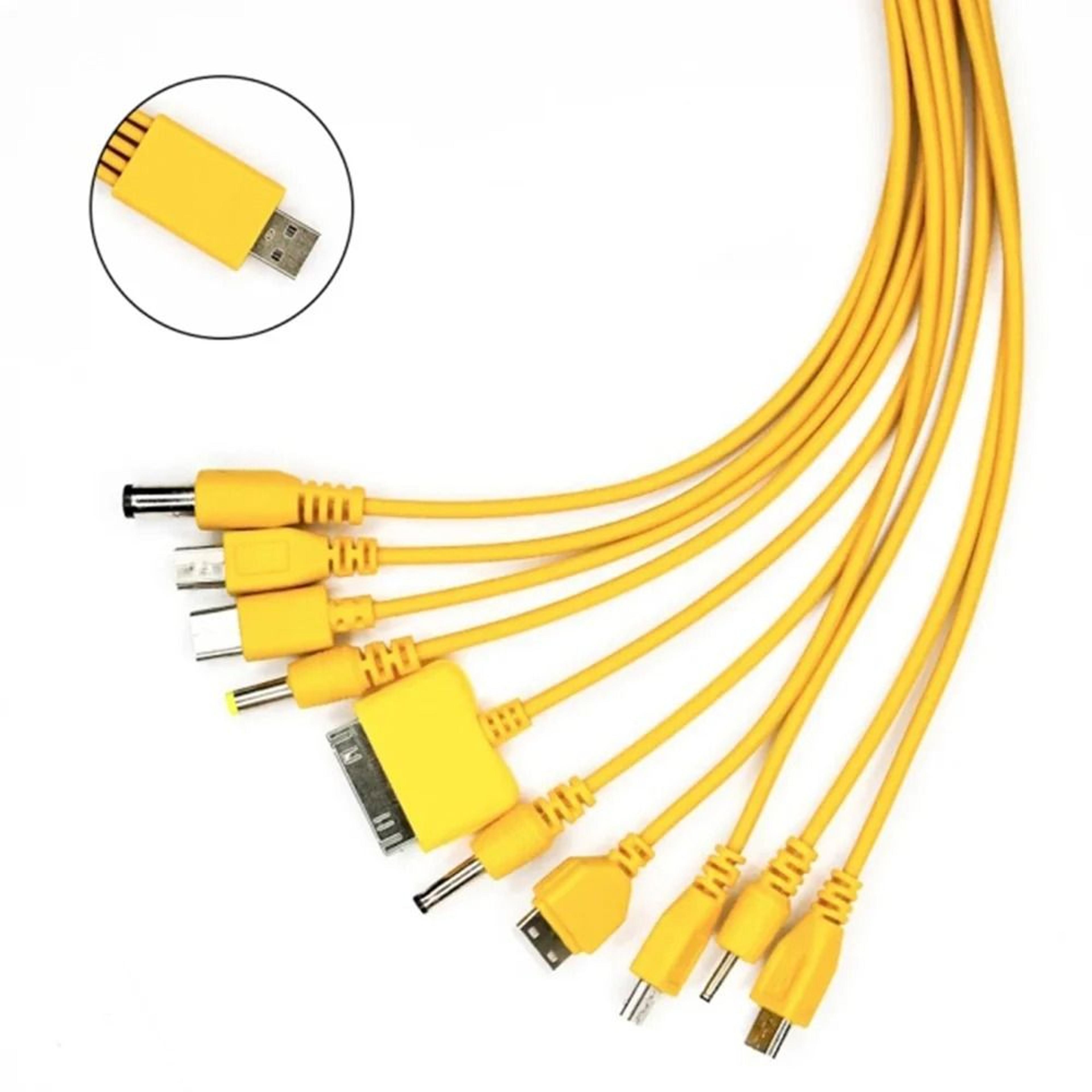 10 In 1 Universal Multi Charging Cable Compatible With Phones Earphones Speakers And Portable Devic 6