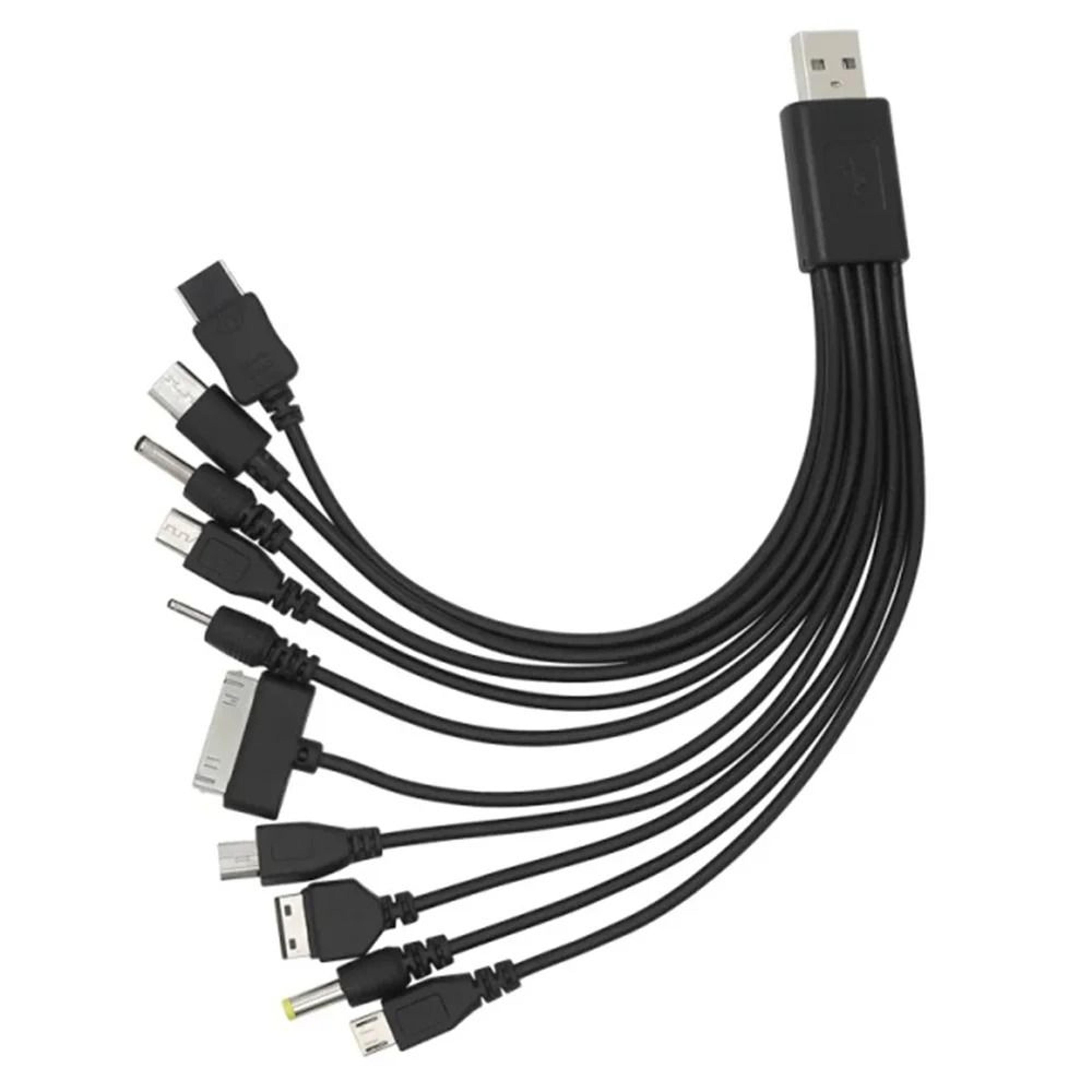 10 In 1 Universal Multi Charging Cable Compatible With Phones Earphones Speakers And Portable Devic 7