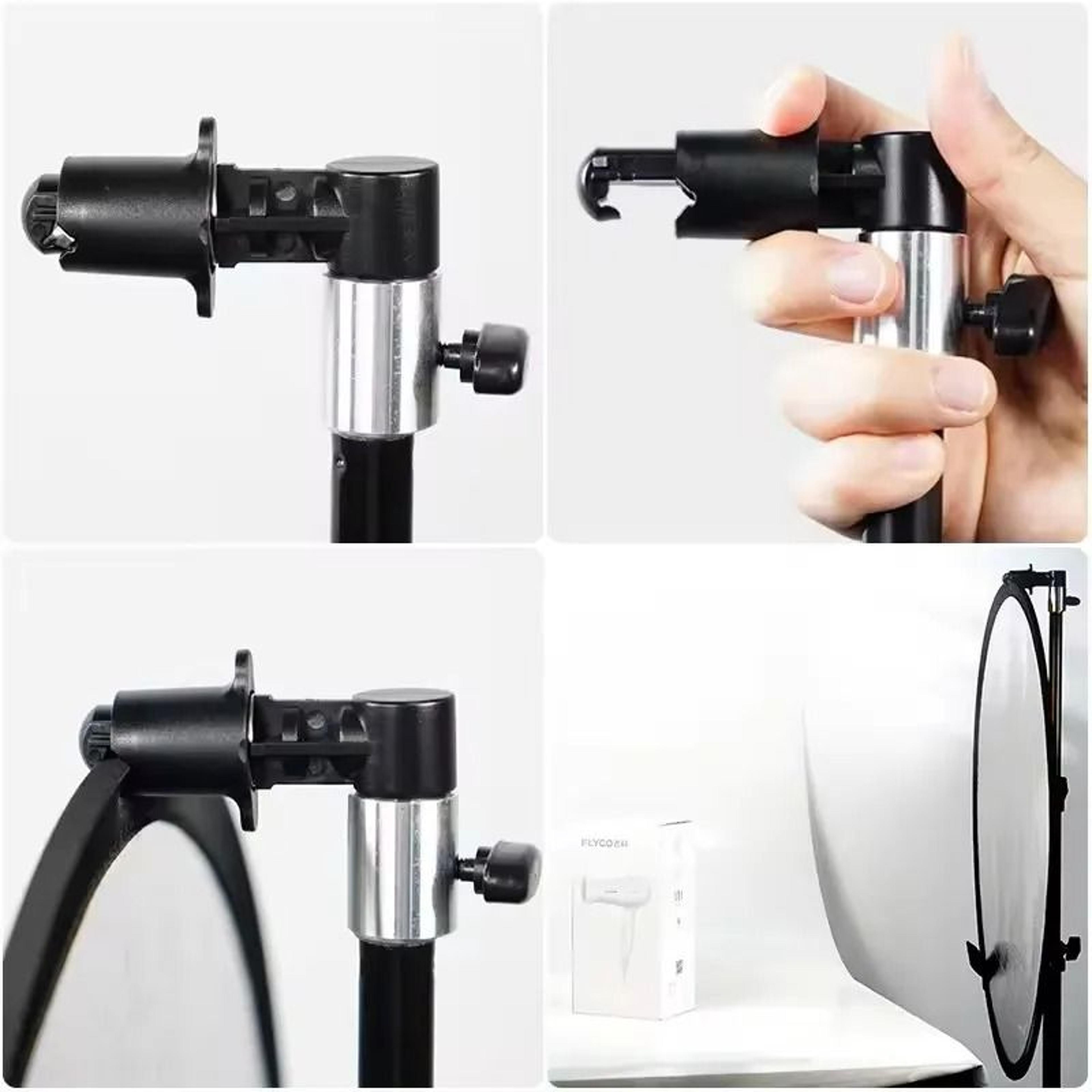 Reflector Holder Clamp With Swivel Adapter For Photography Light Stands 7