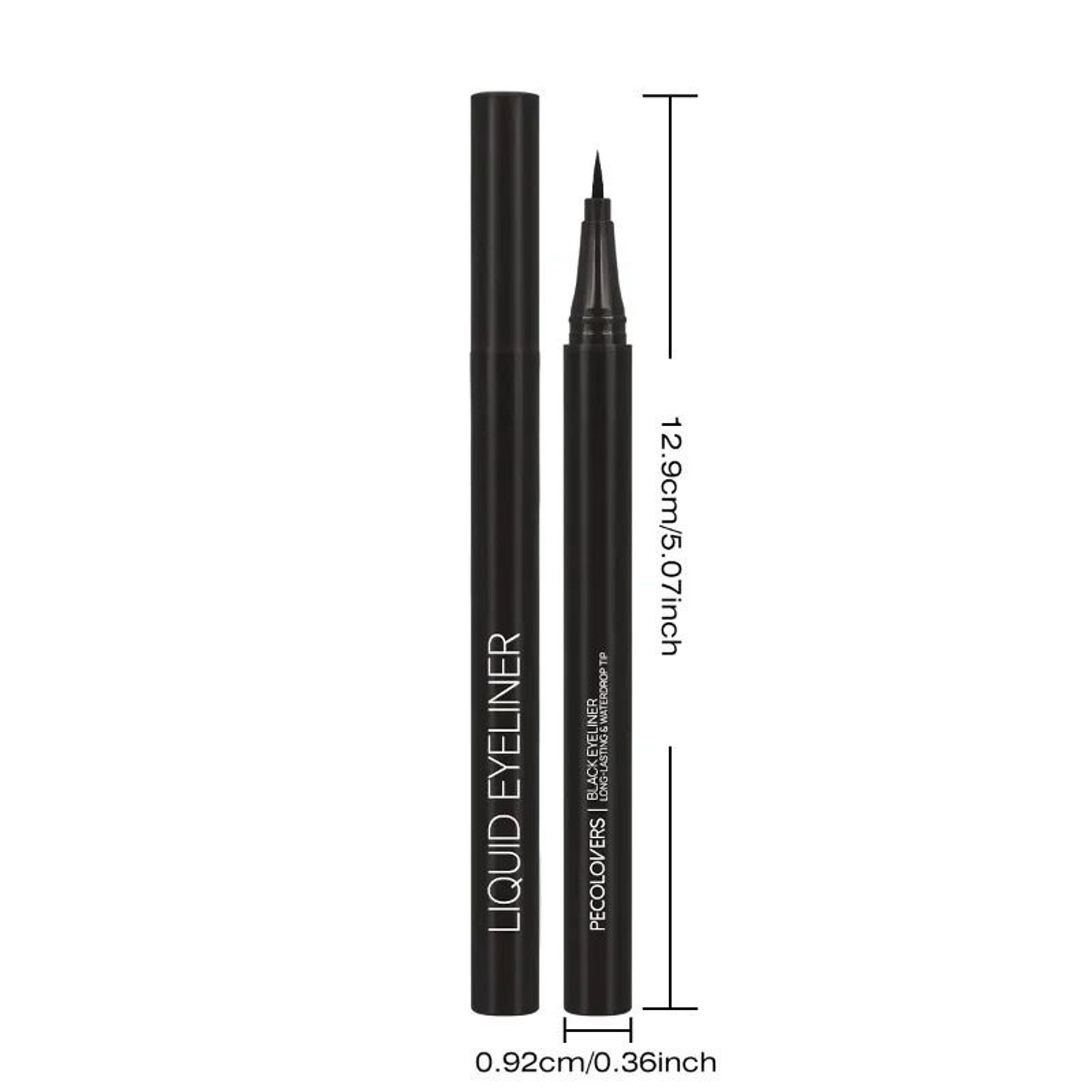 5 Piece Waterproof Liquid Eyeliner Pen Set With Ultra Fine Tip 3