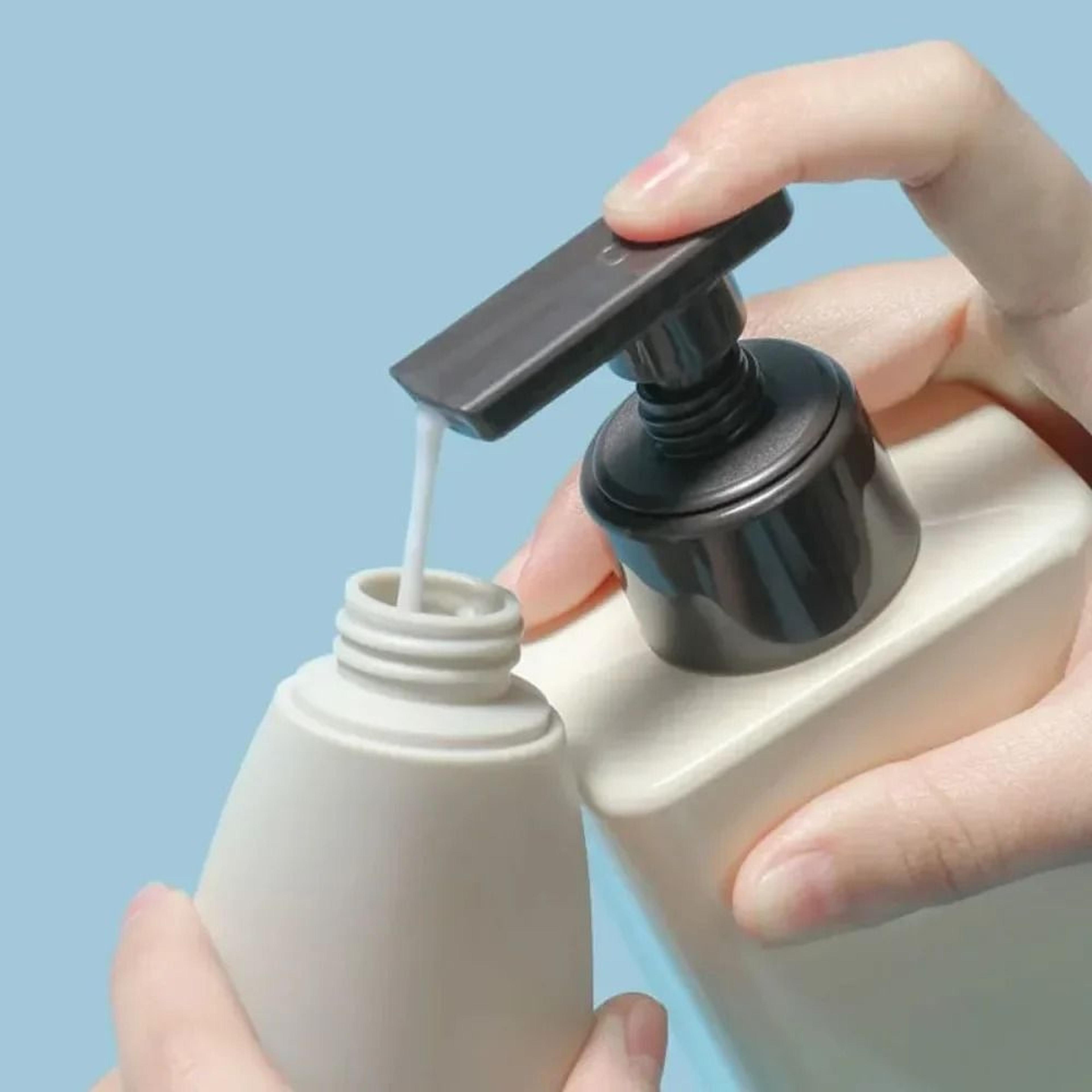 4 Piece Refillable Travel Bottle Set For Lotions And Shampoo 2