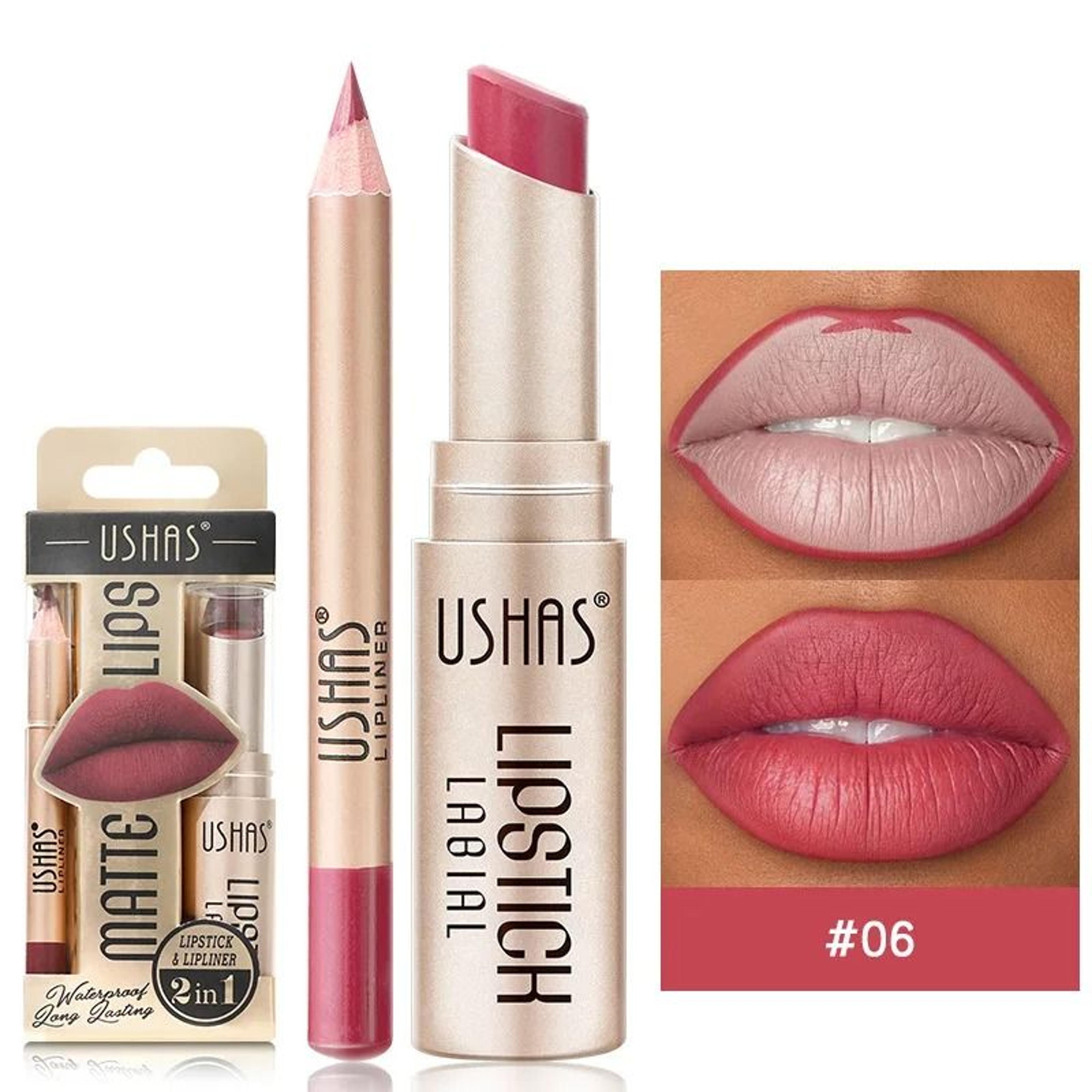 12 Color Lip Liner And Matte Lipstick Set For Smooth Long Lasting Color 15