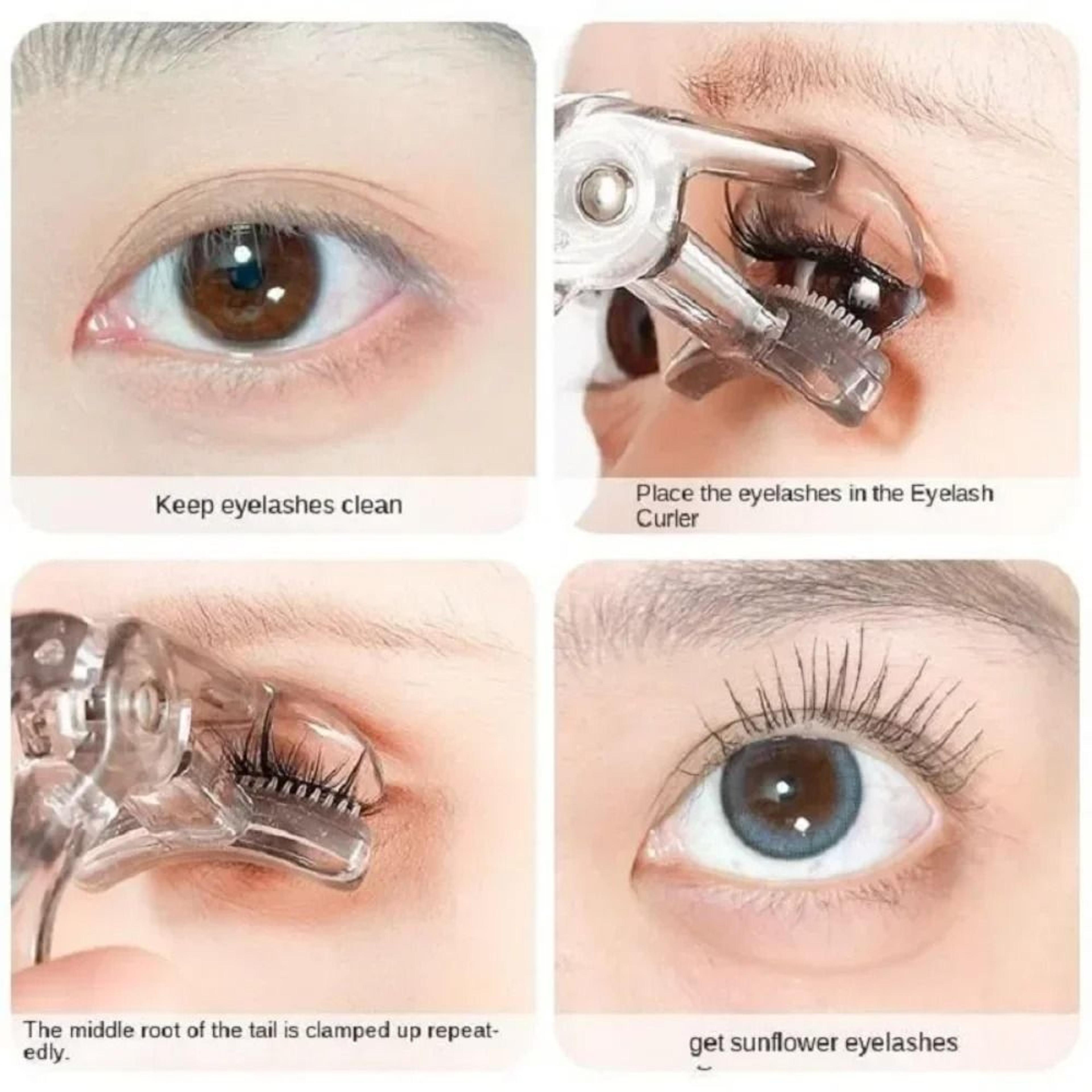 Dual Type Eyelash Curler With Comb For Natural Long Lasting Curl 1