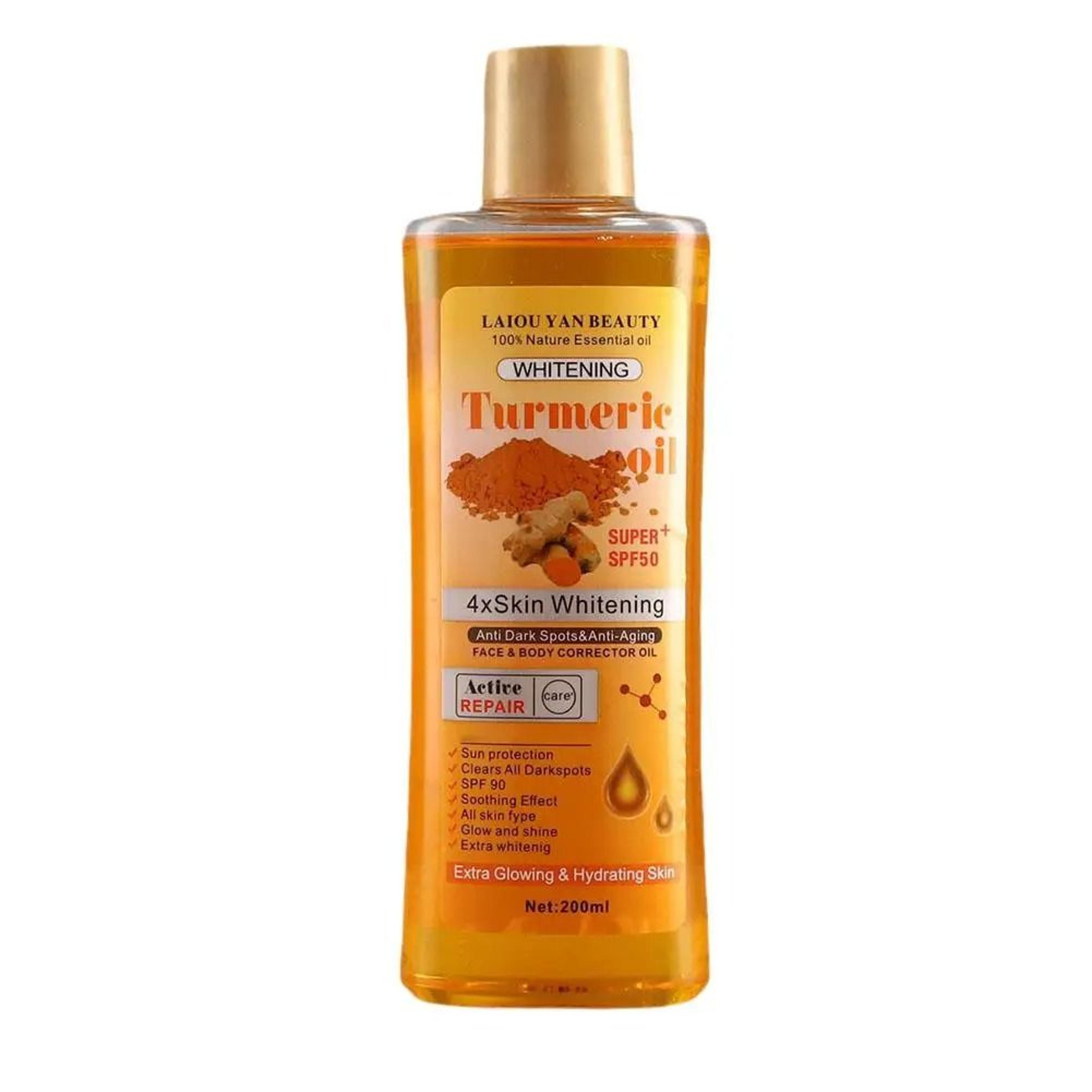 Turmeric Massage And Essential Oil For Moisturizing And Smoothing Skin 3