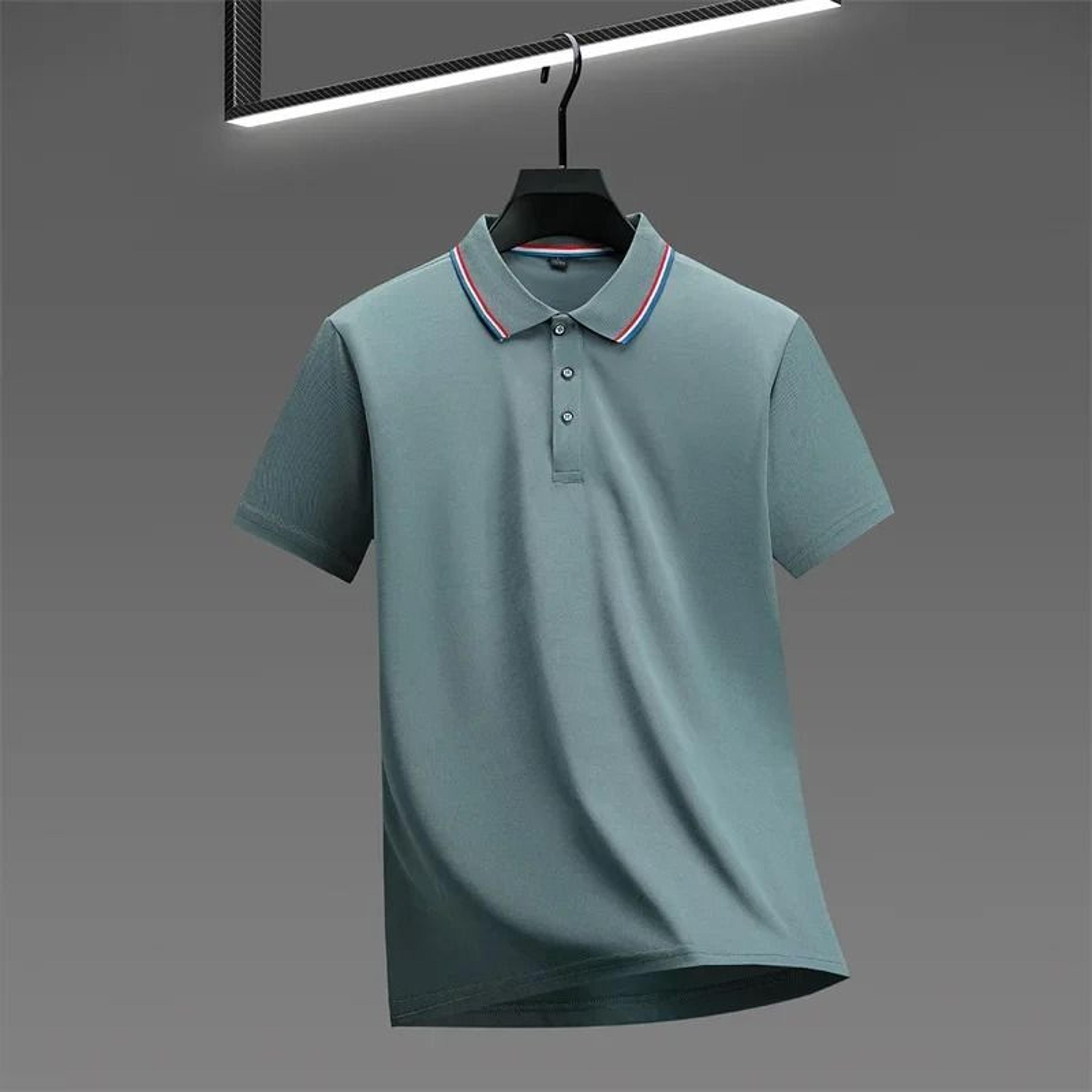 Mens Casual Short Sleeve Polo Shirt For Summer Comfort 9